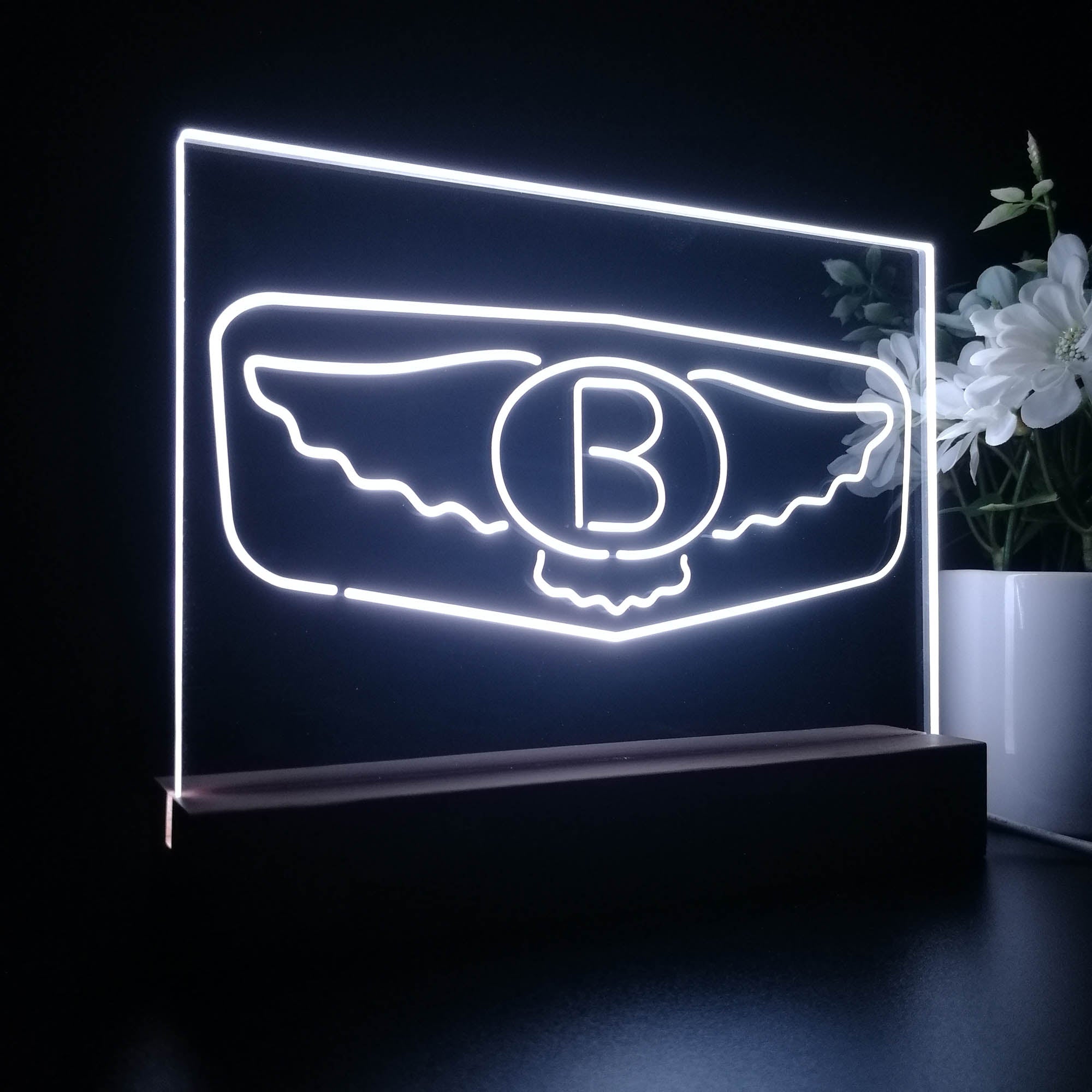 Bentley Wing 3D LED Illusion Night Light