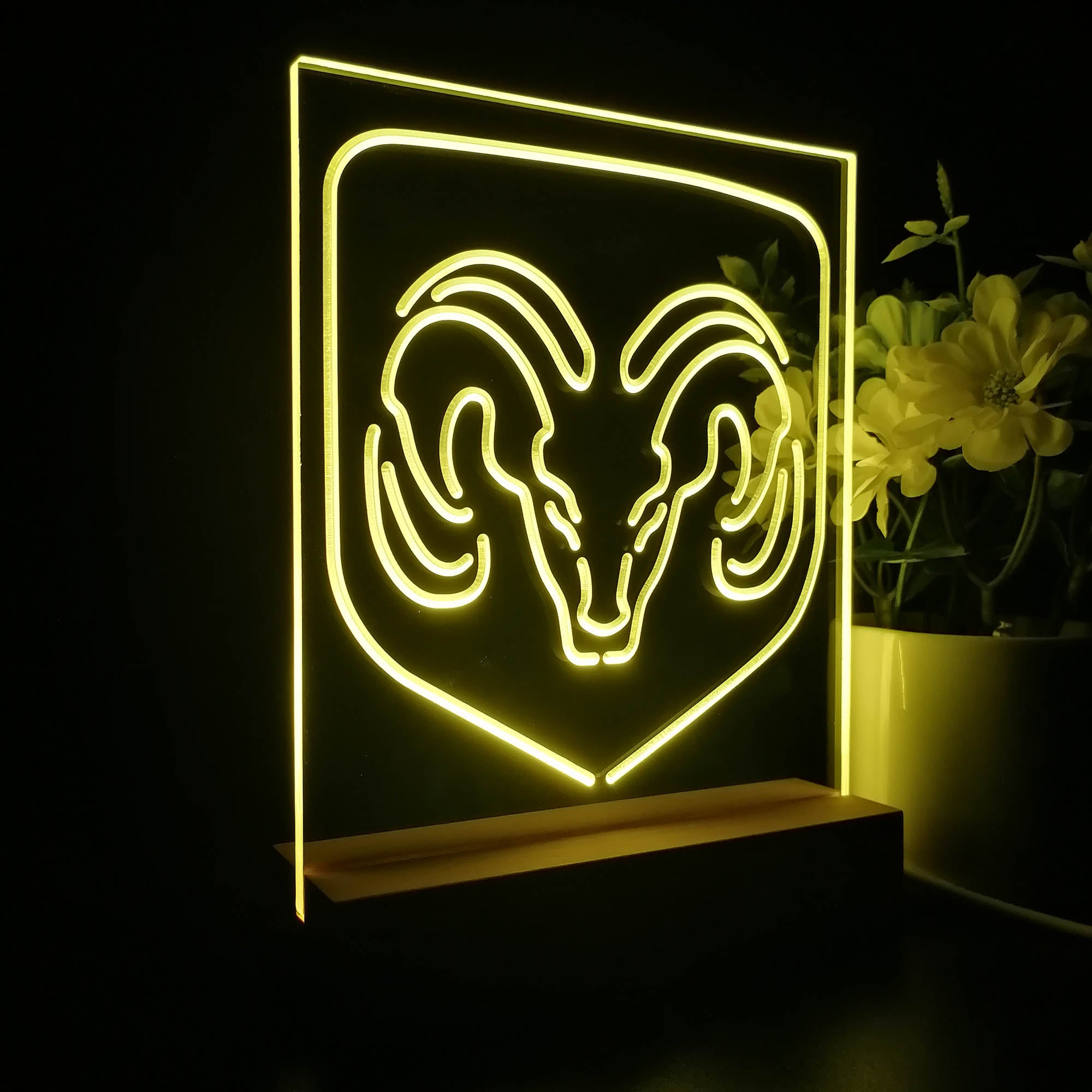 Dodge Ram 3D LED Illusion Night Light