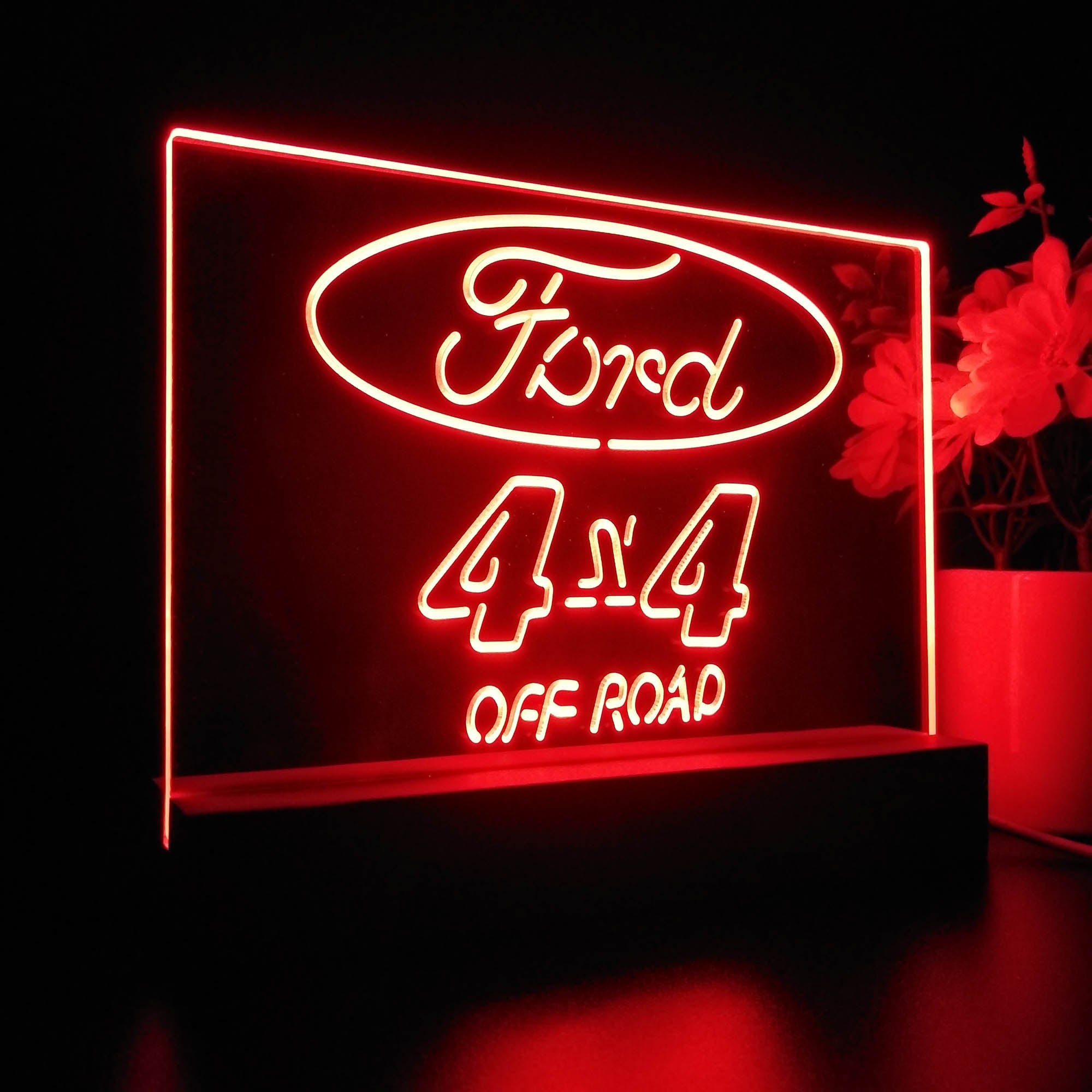 Ford 4x4 Off-road Jeep 3D LED Illusion Night Light