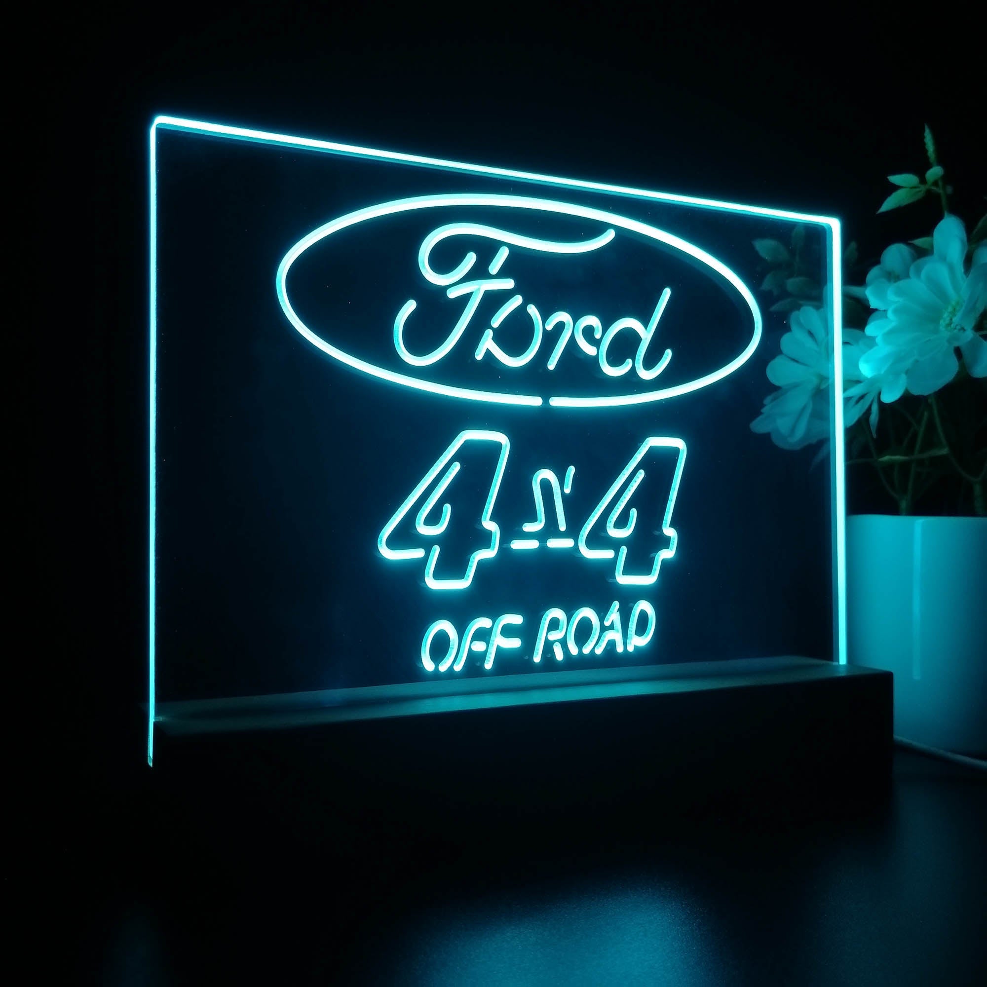 Ford 4x4 Off-road Jeep 3D LED Illusion Night Light