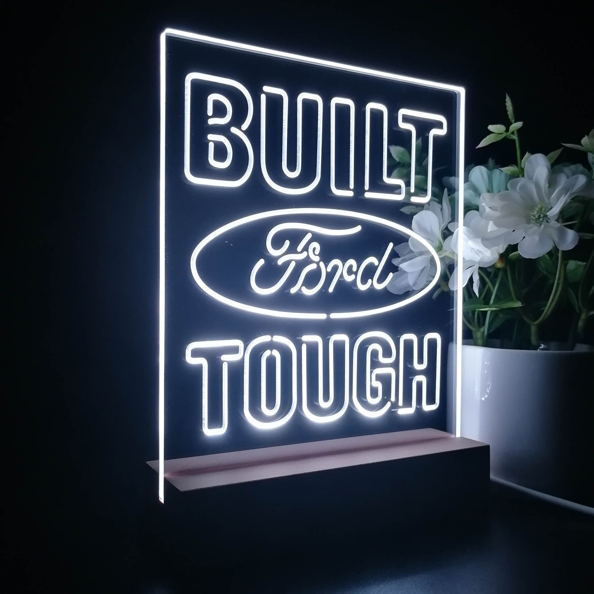 Built Touch Ford 3D LED Illusion Night Light