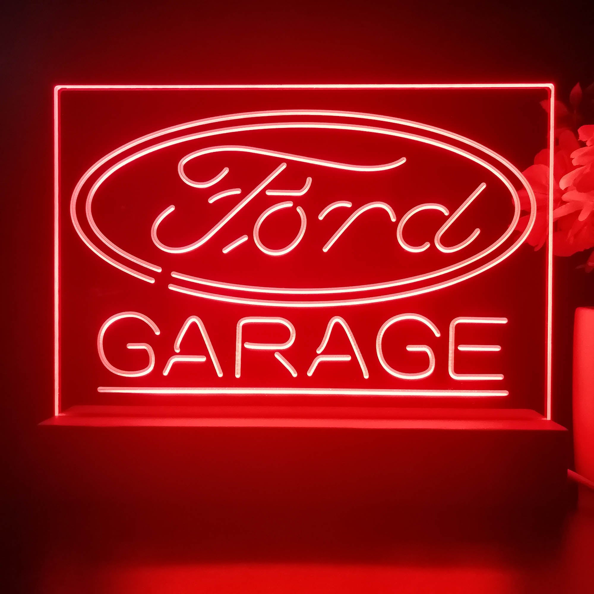 Ford Garage 3D LED Illusion Night Light