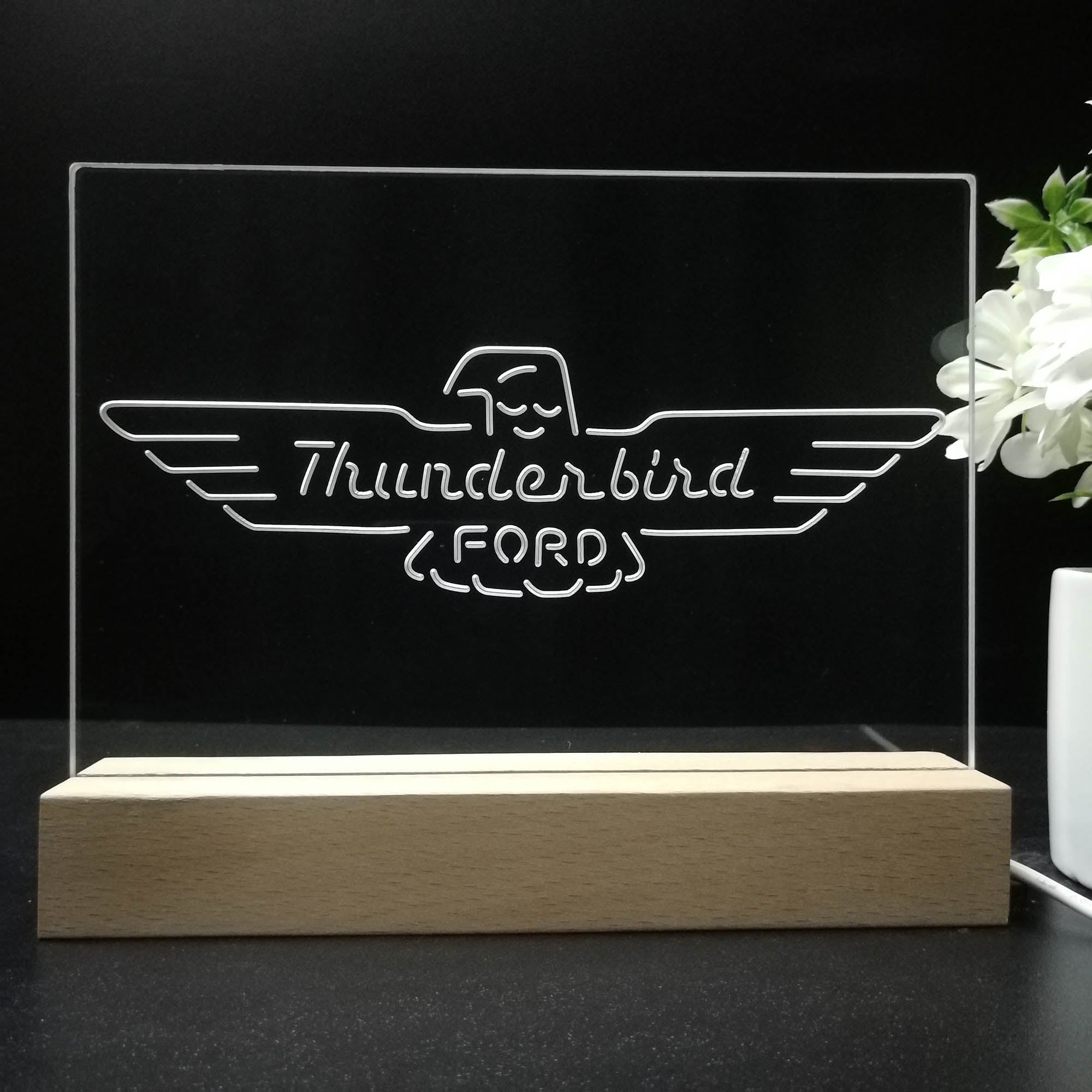 Ford Thunderbird 3D LED Illusion Night Light