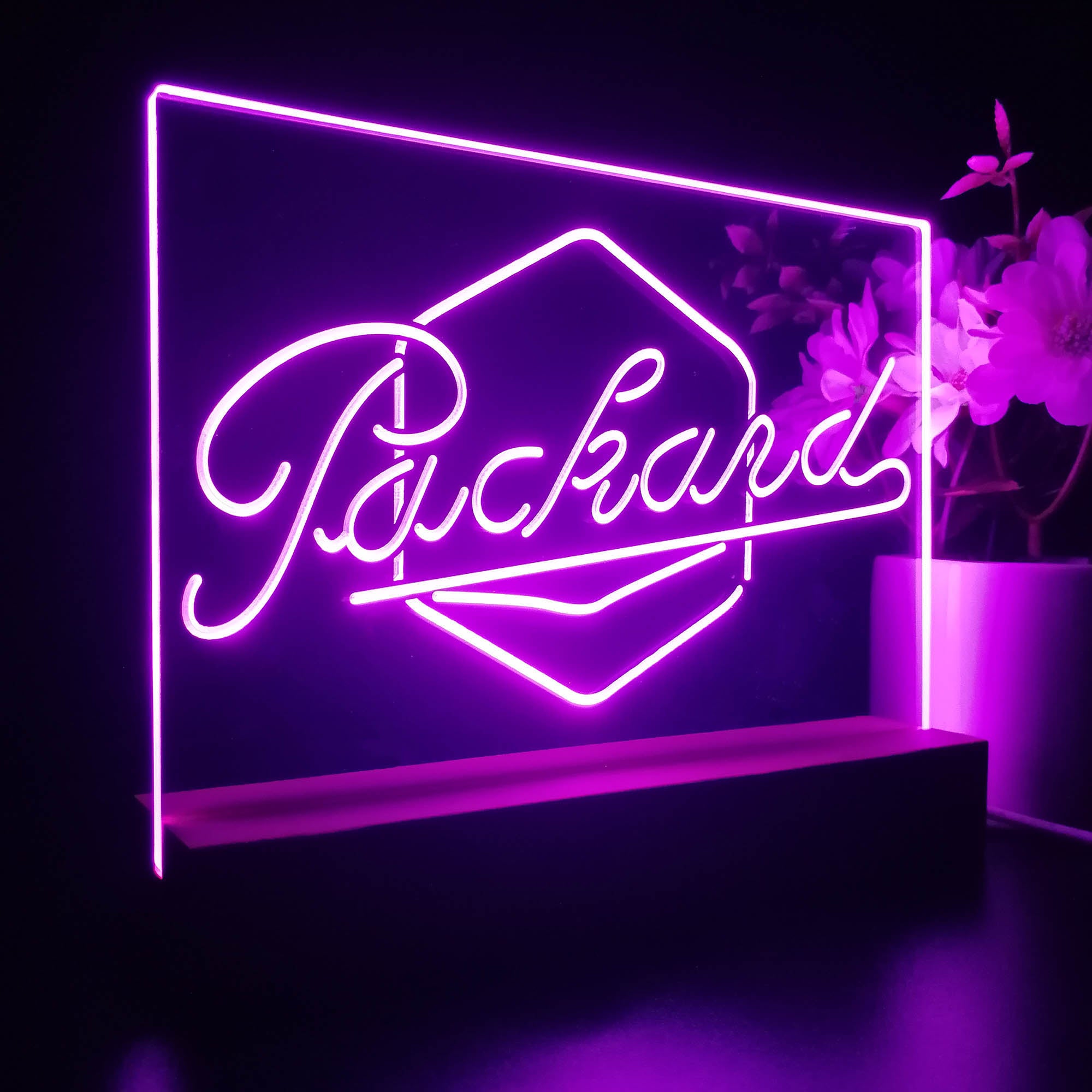 Packard Auto 3D LED Illusion Night Light