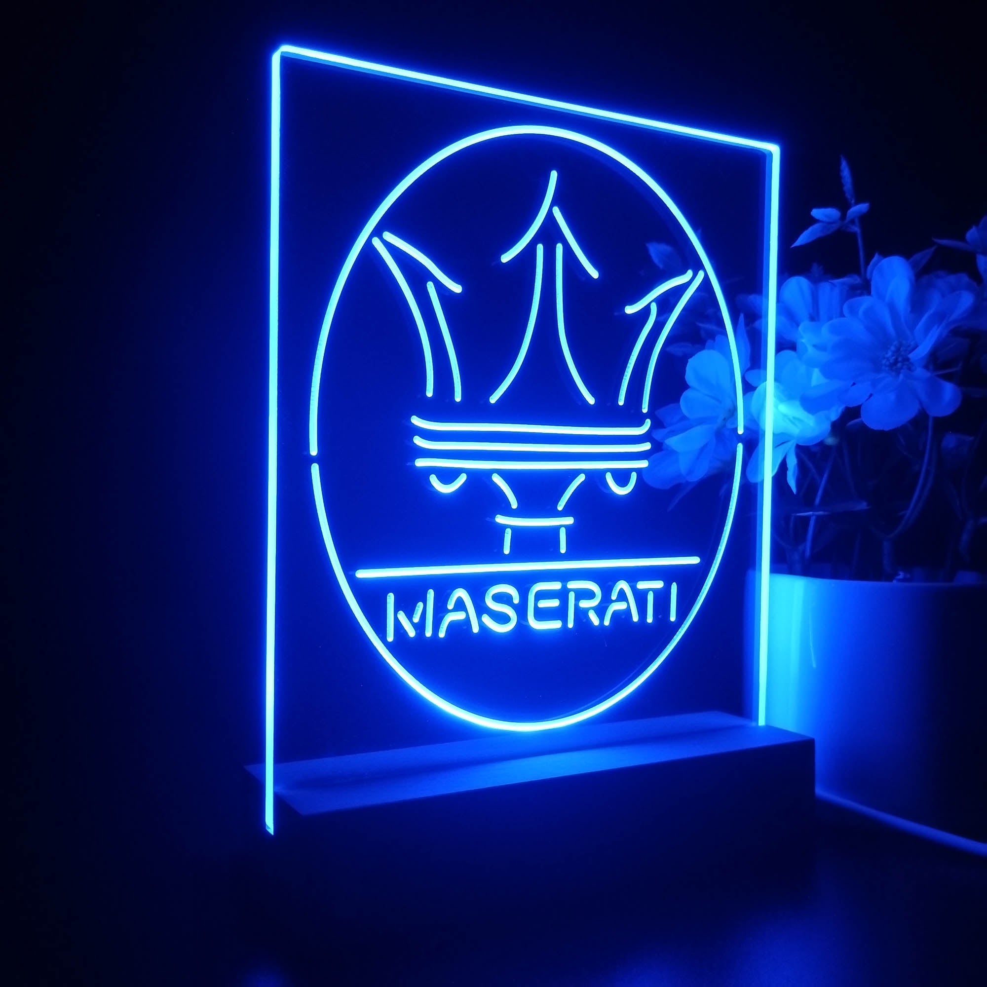 Maserati 3D LED Illusion Night Light