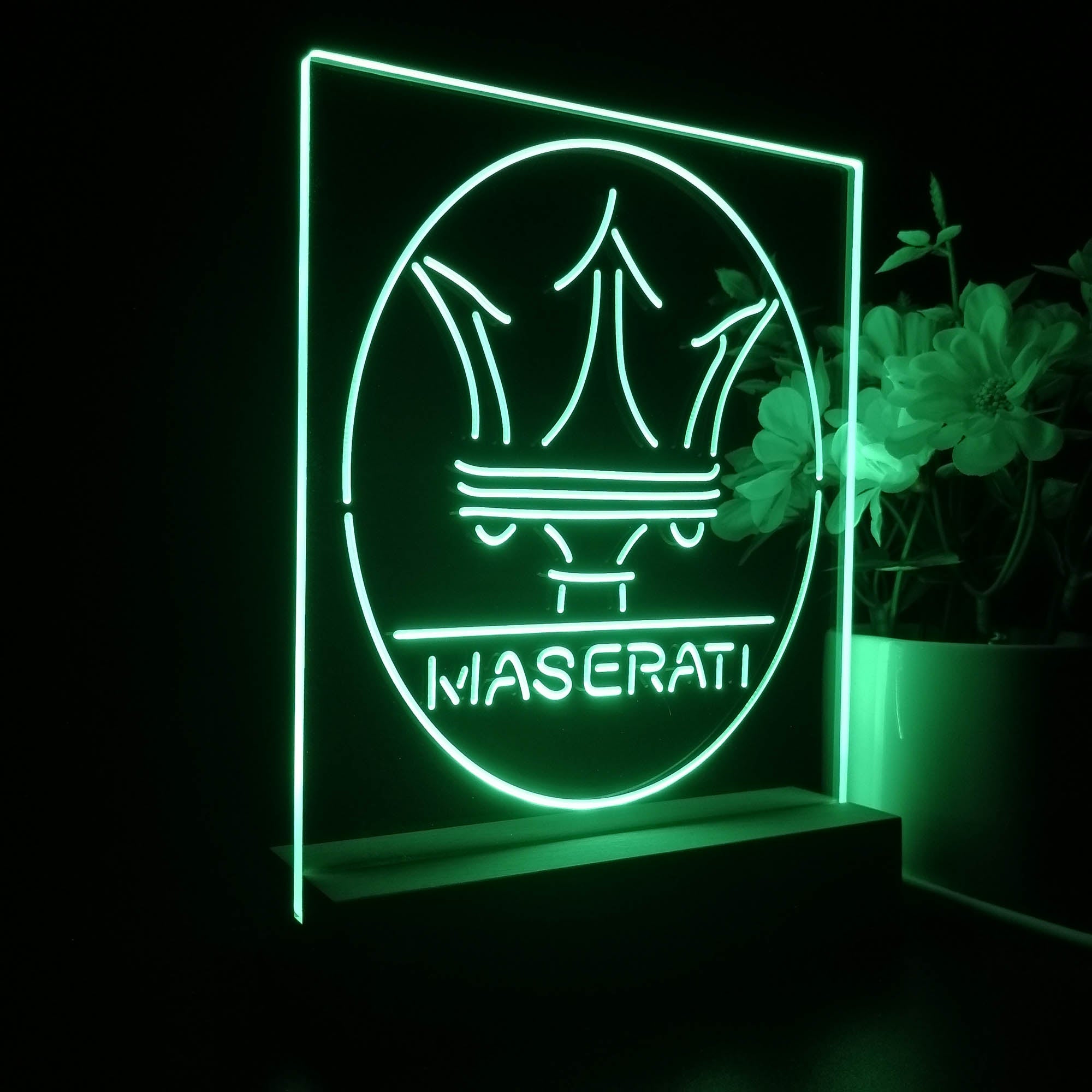 Maserati 3D LED Illusion Night Light