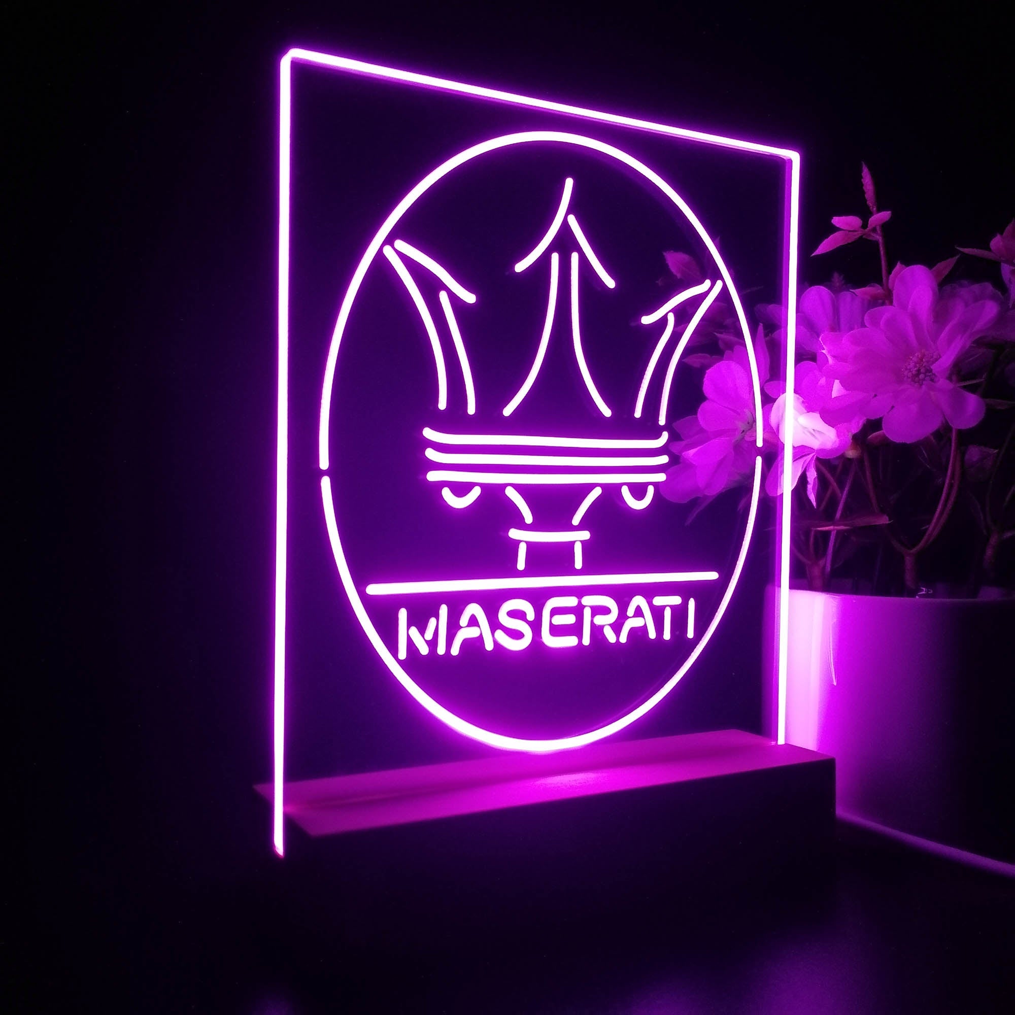 Maserati 3D LED Illusion Night Light