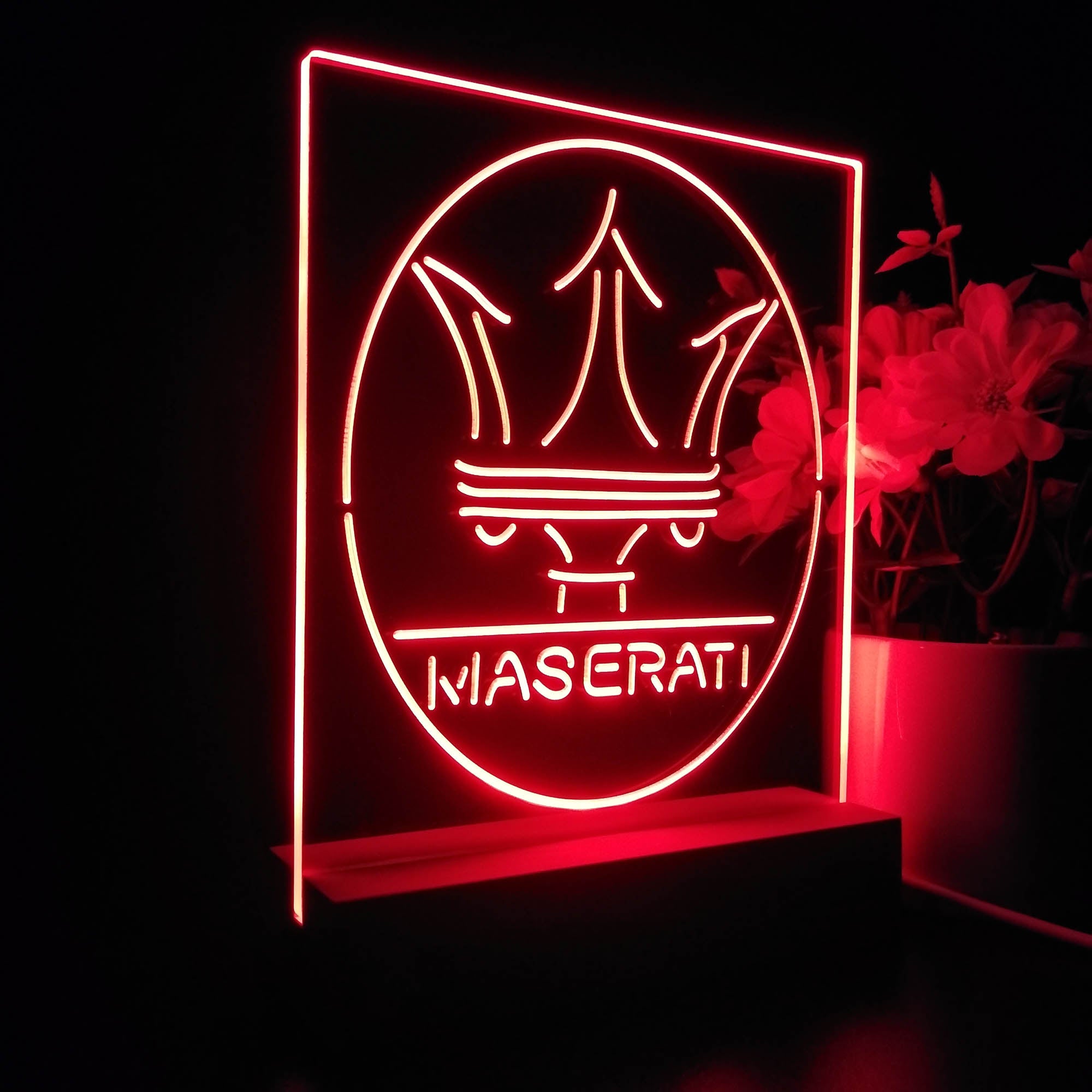 Maserati 3D LED Illusion Night Light