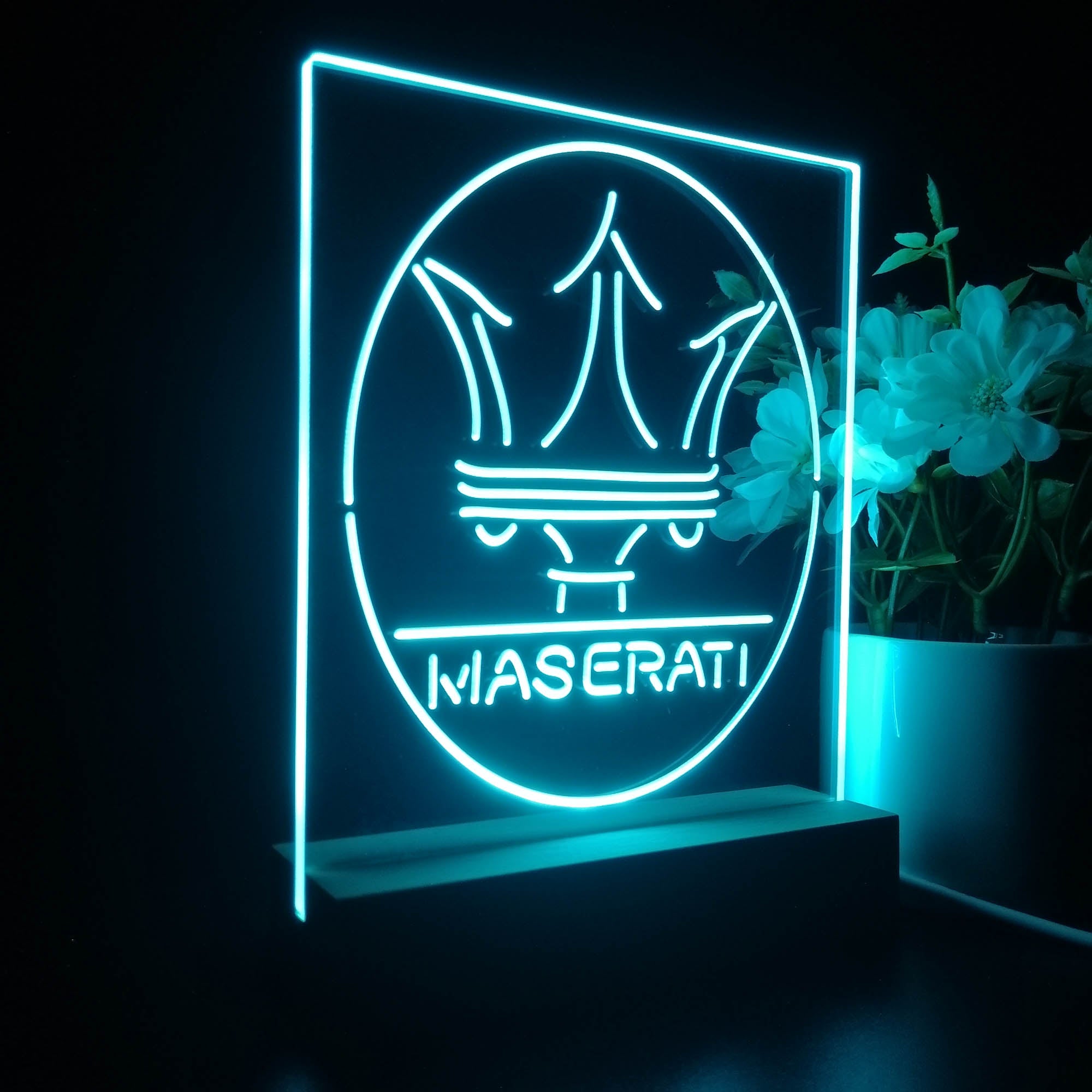 Maserati 3D LED Illusion Night Light