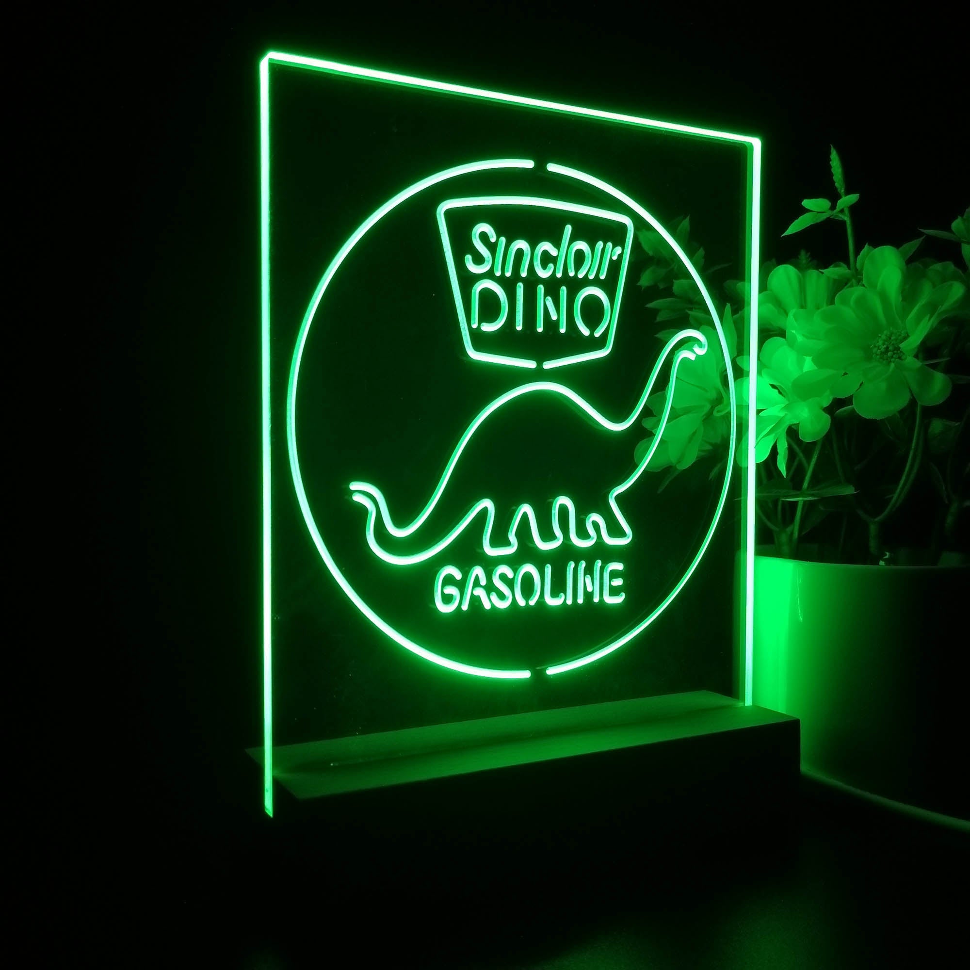 Sinclair Dinosaur Dino 3D LED Illusion Night Light