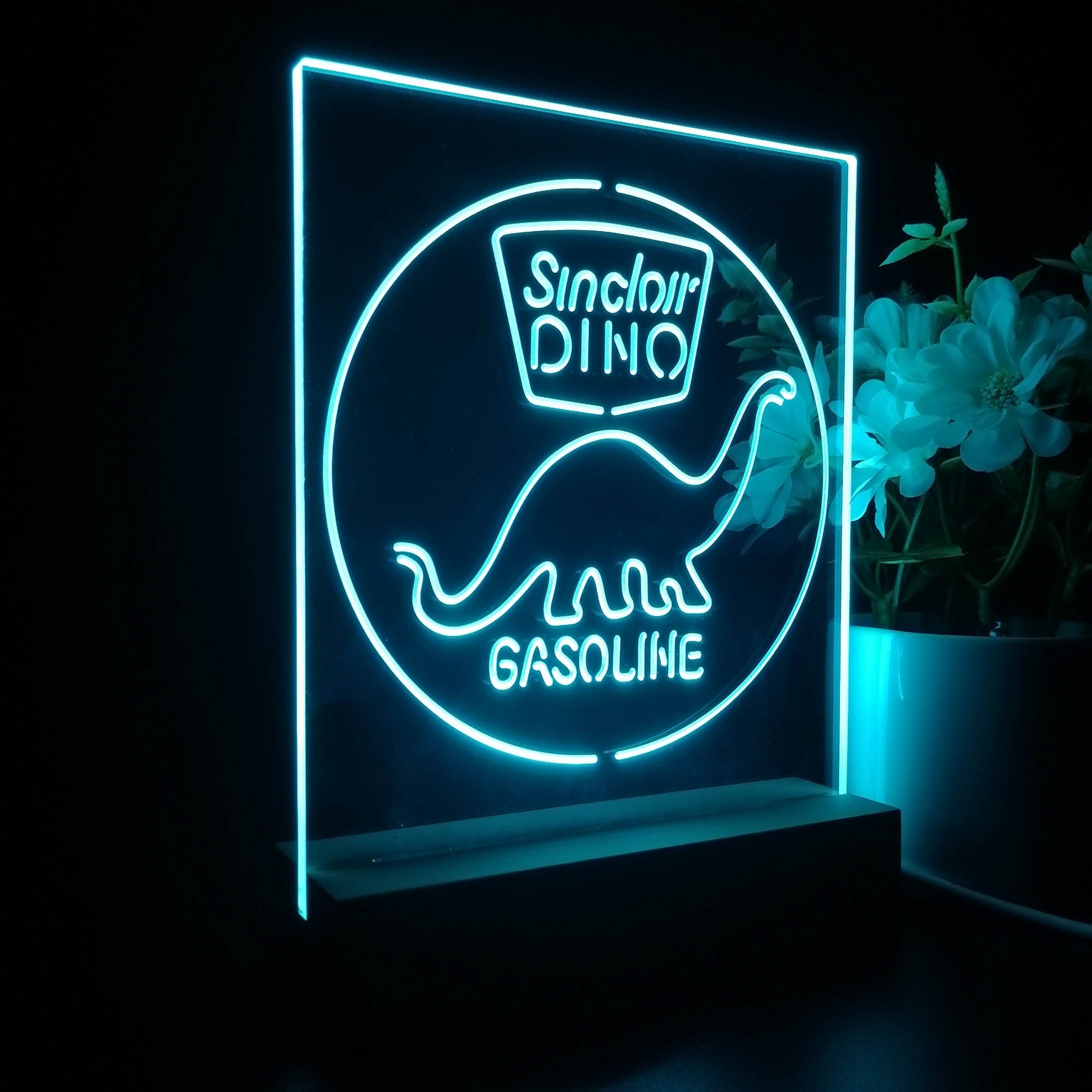 Sinclair Dinosaur Dino 3D LED Illusion Night Light