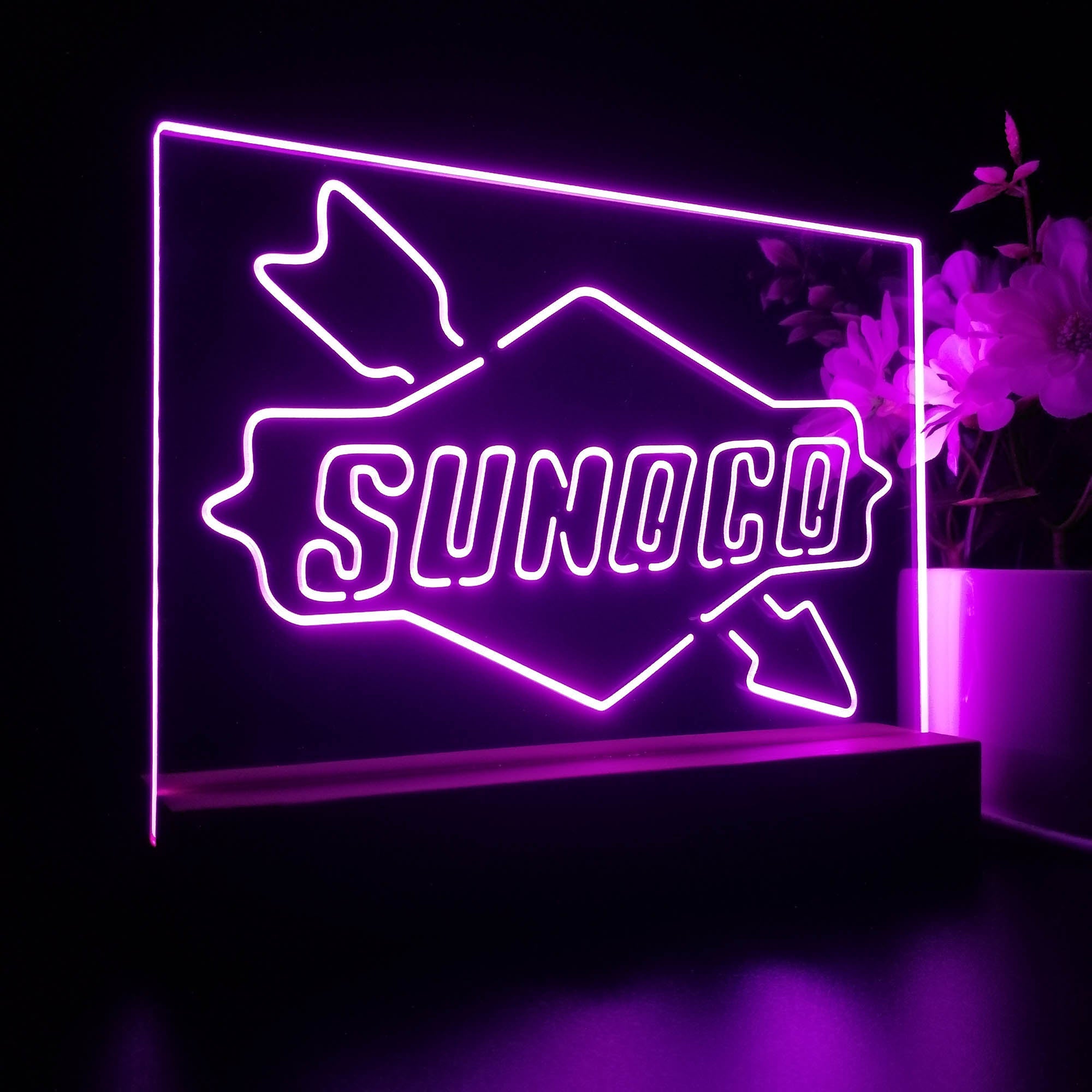 Sunoco Motor 3D LED Illusion Night Light