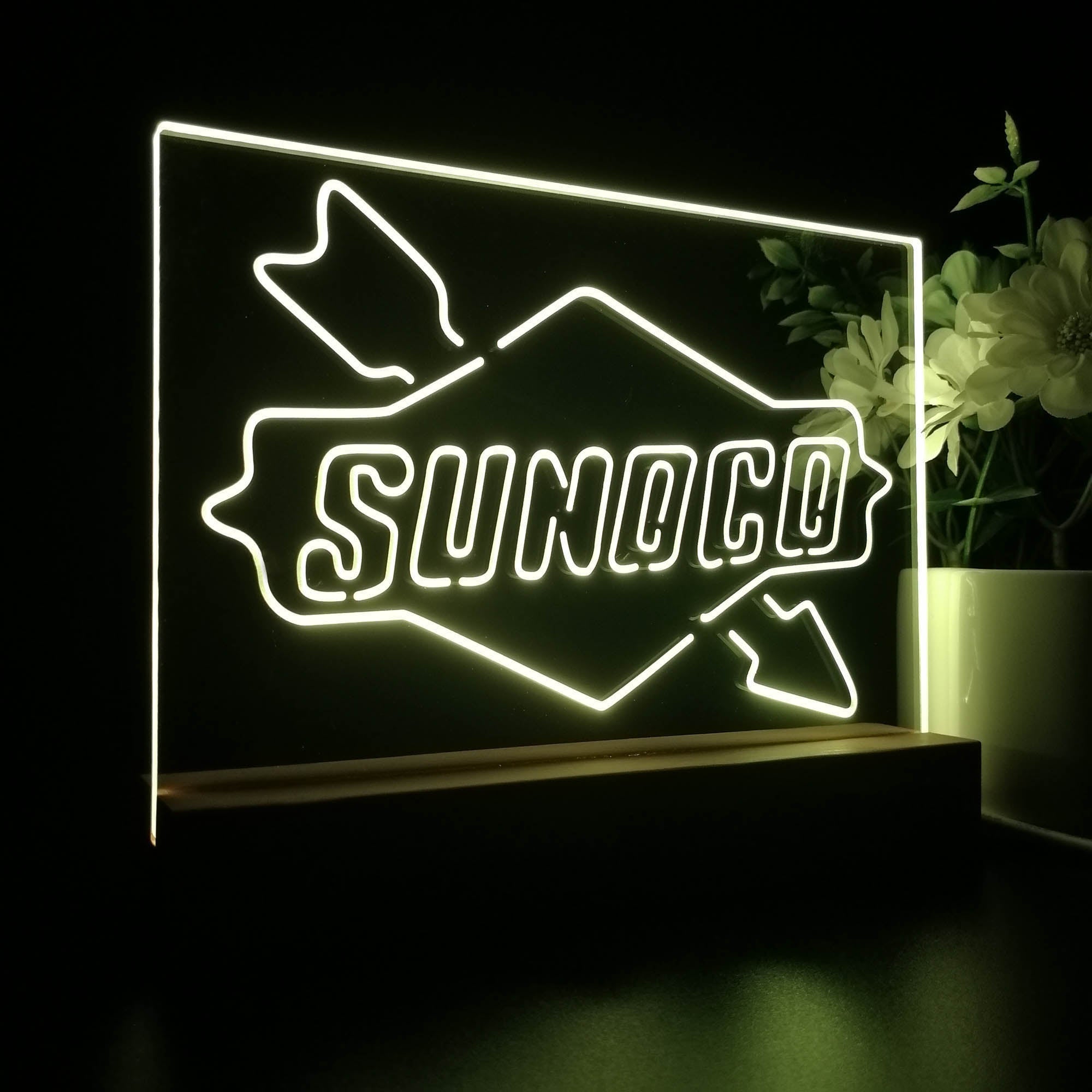 Sunoco Motor 3D LED Illusion Night Light