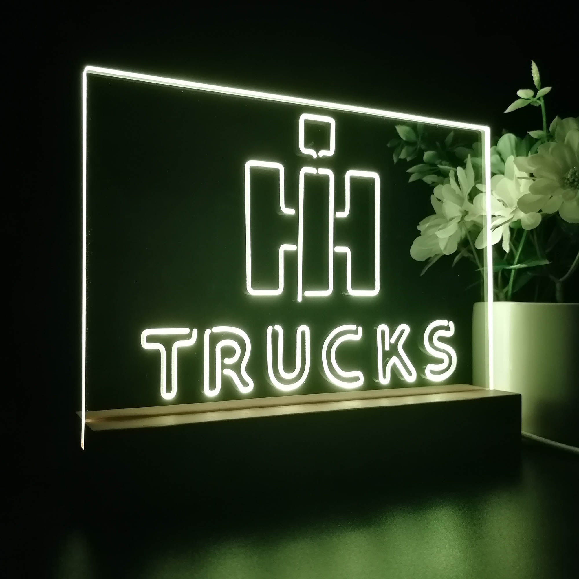 International Harvester Trucks 3D LED Illusion Night Light