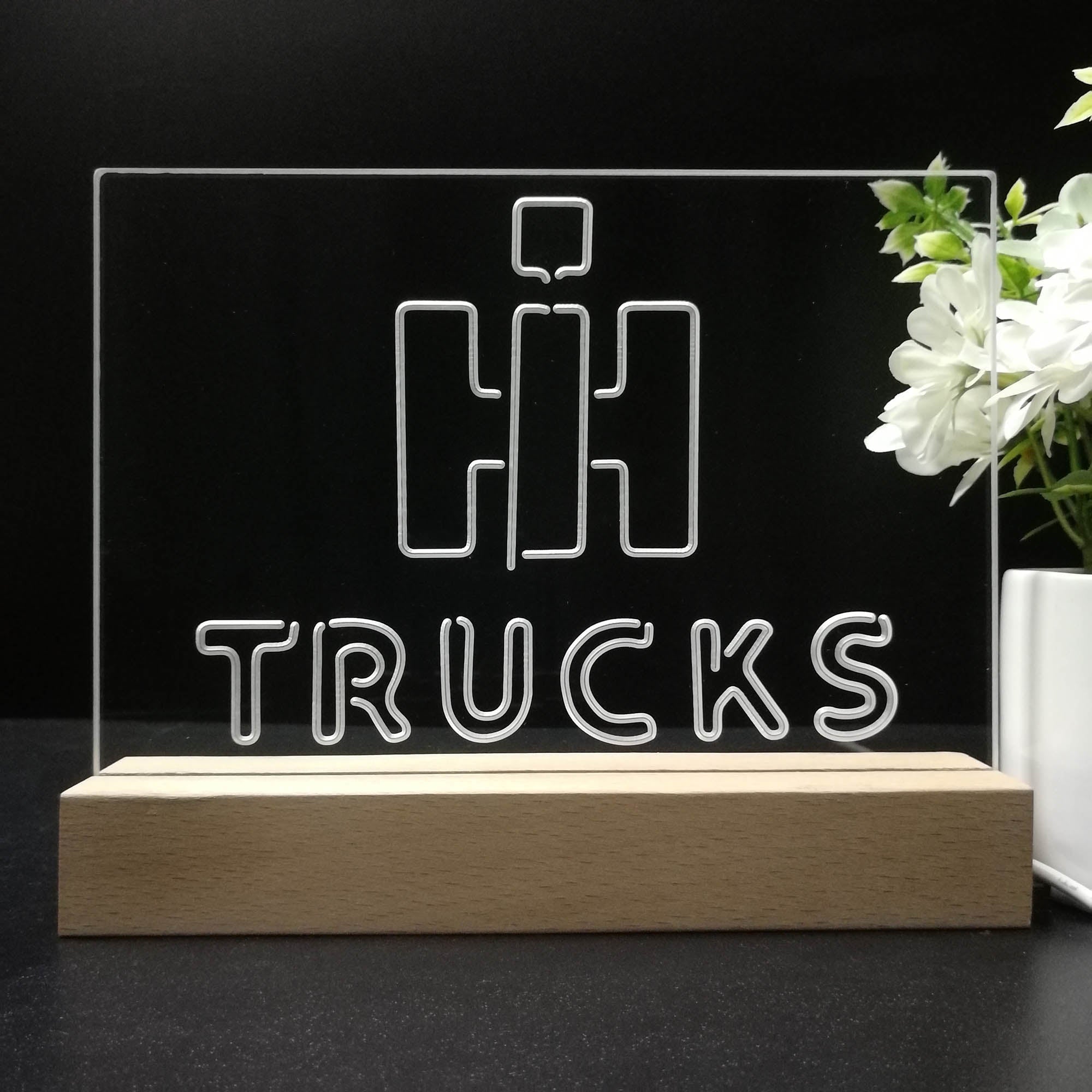 International Harvester Trucks 3D LED Illusion Night Light