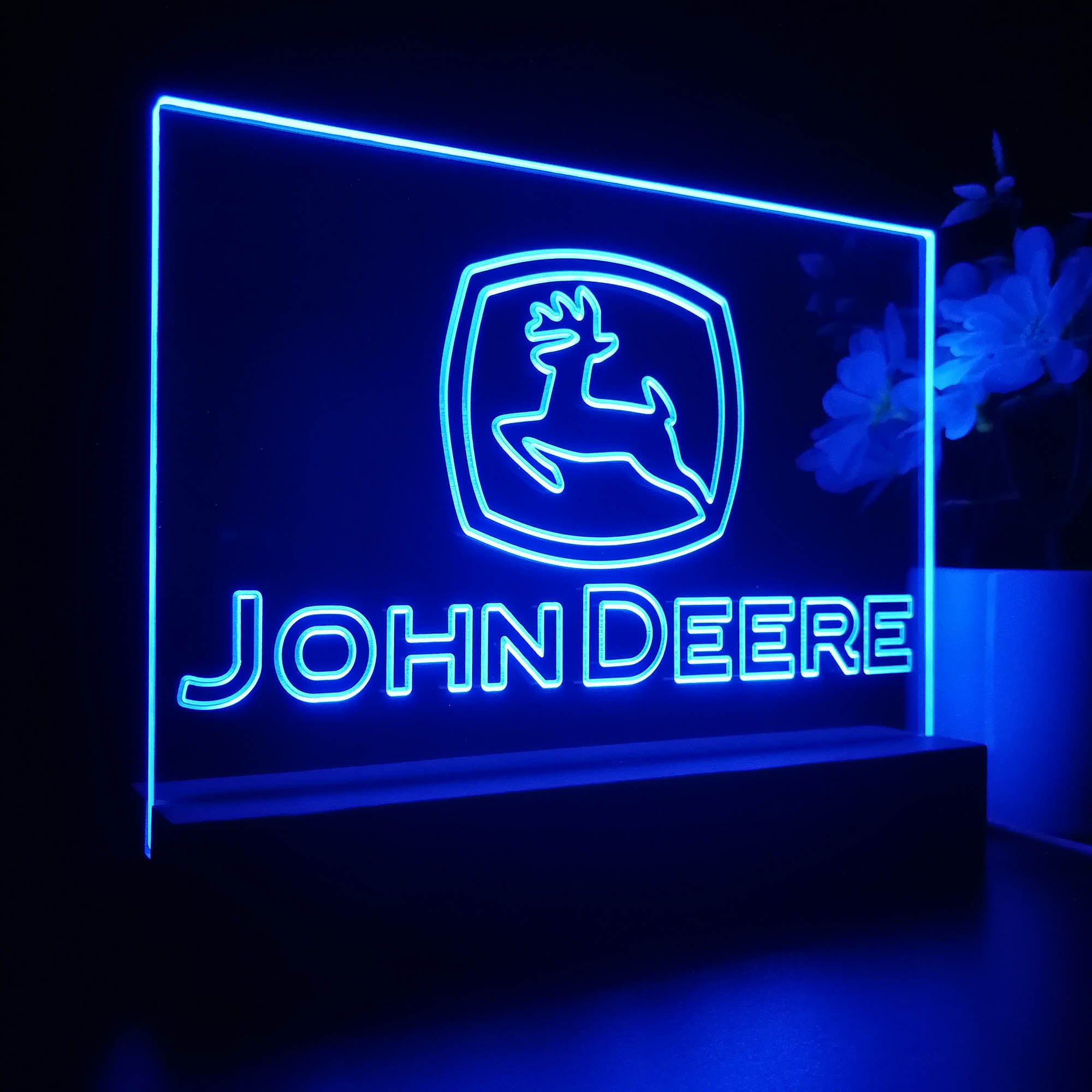 Deere Garage John 3D LED Illusion Night Light