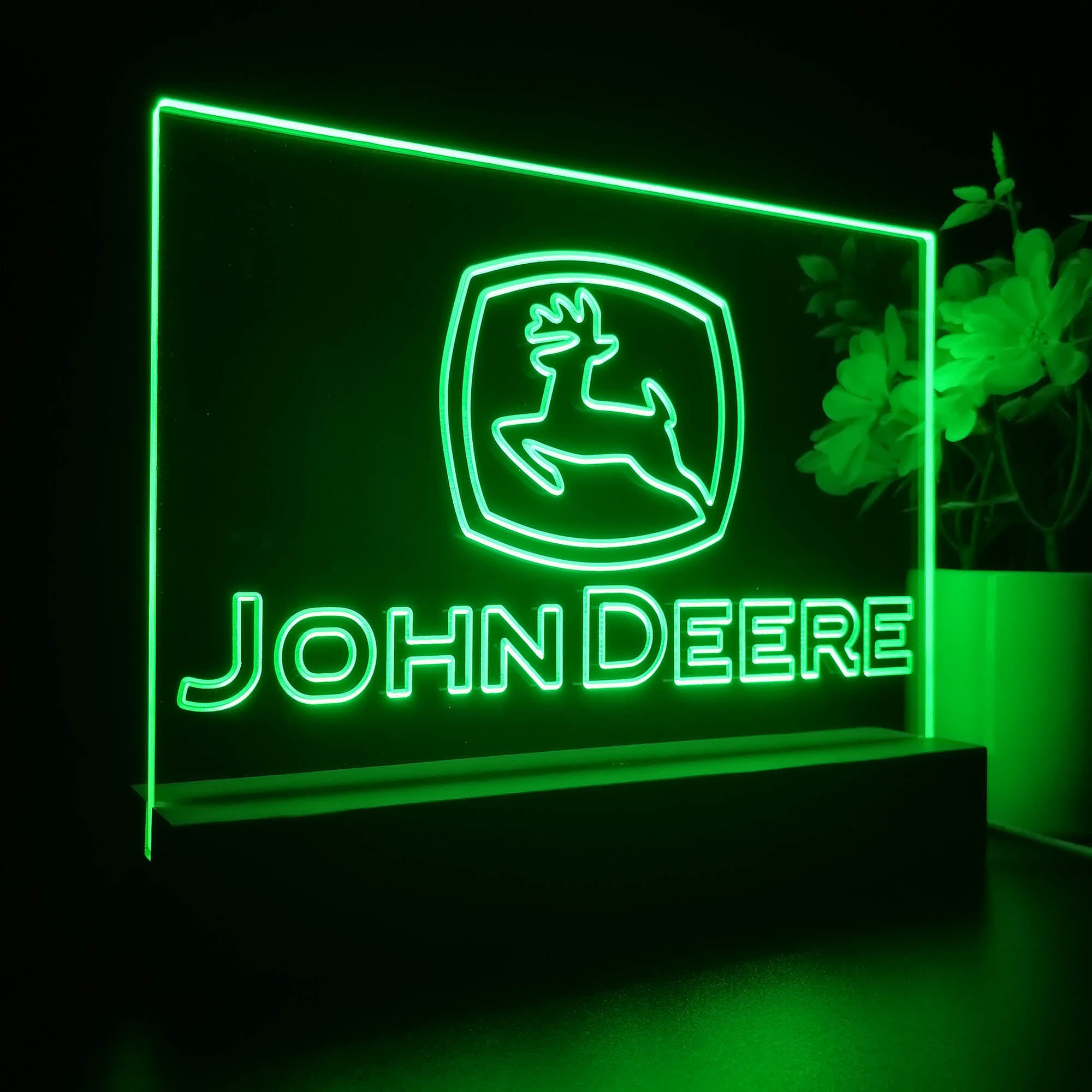 Deere Garage John 3D LED Illusion Night Light