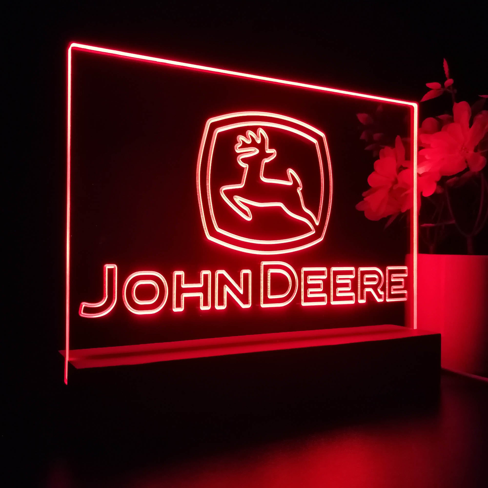 Deere Garage John 3D LED Illusion Night Light