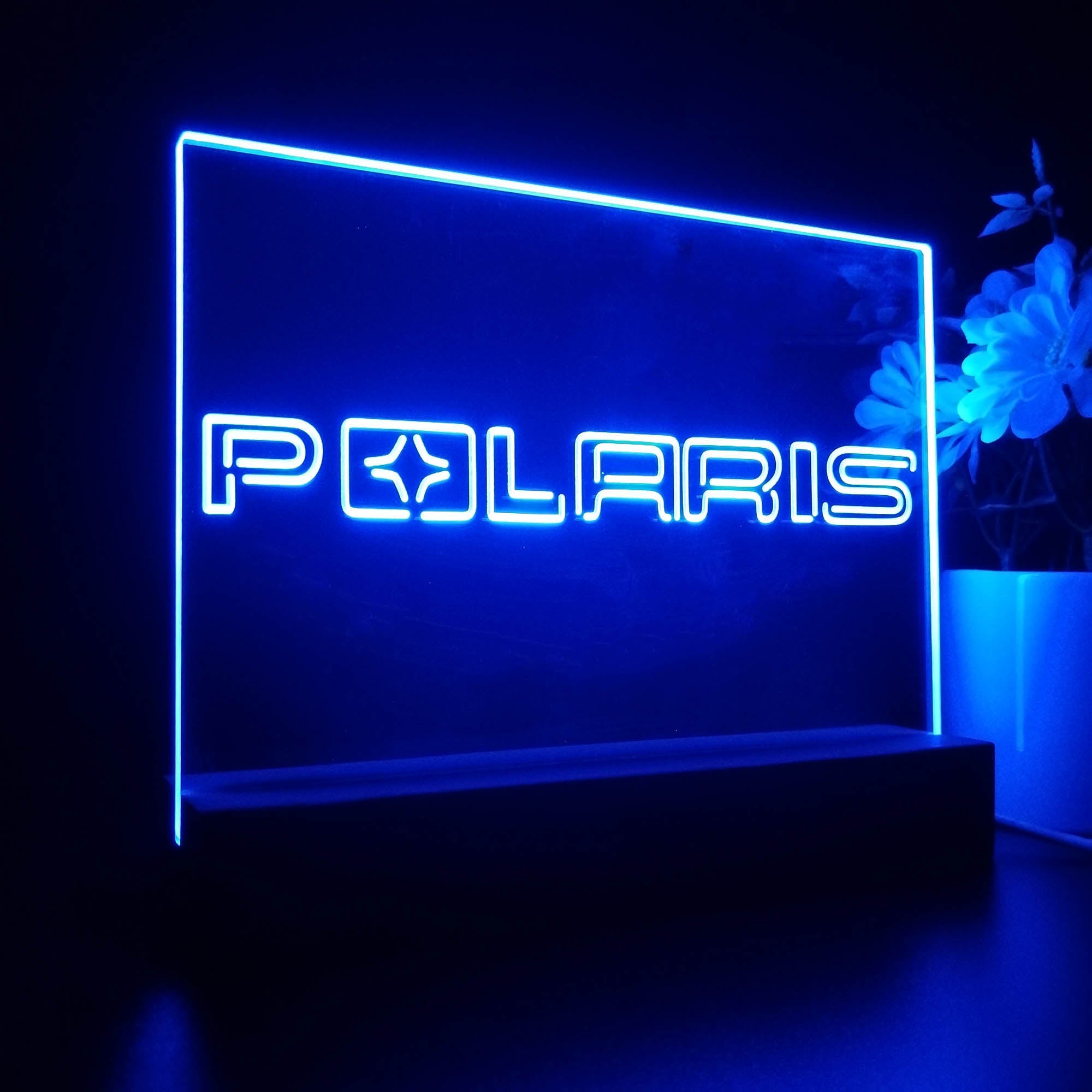 Polaris Snowmobile 3D LED Illusion Night Light