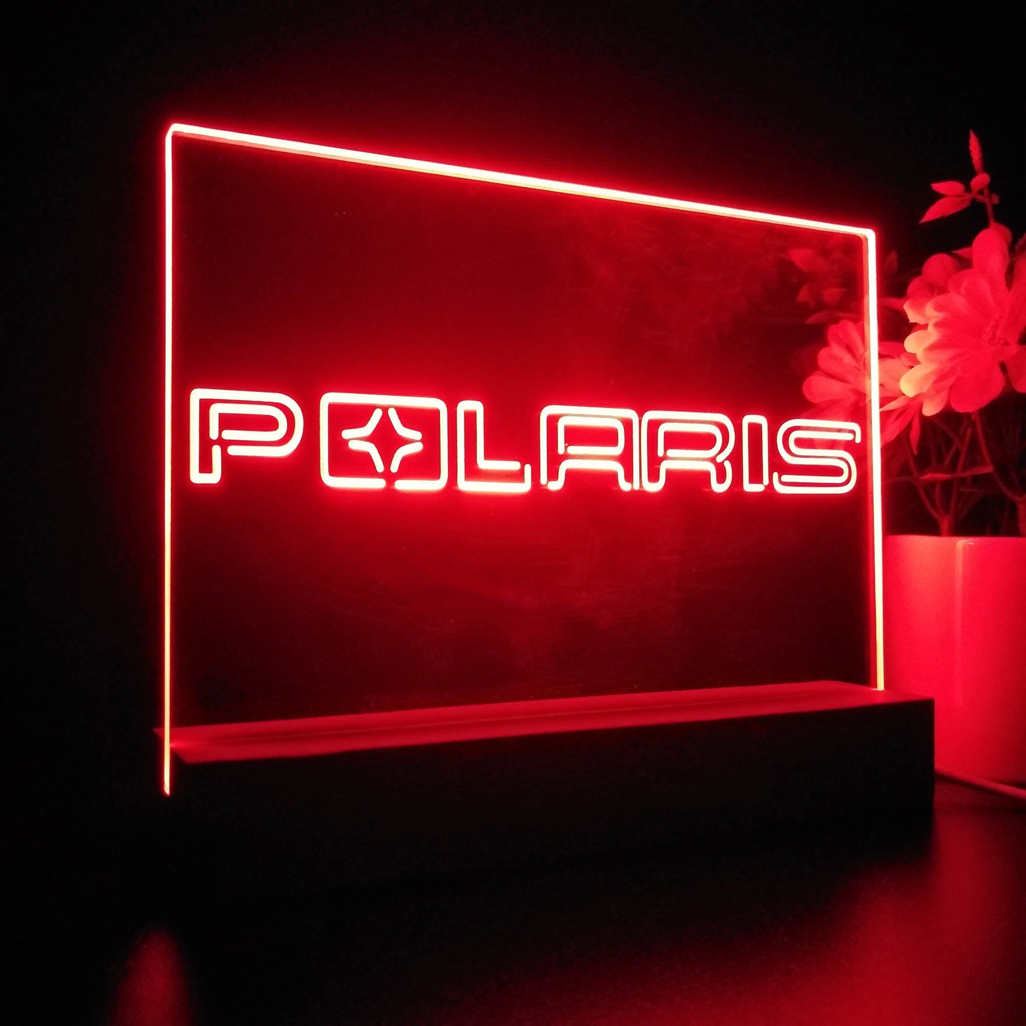 Polaris Snowmobile 3D LED Illusion Night Light