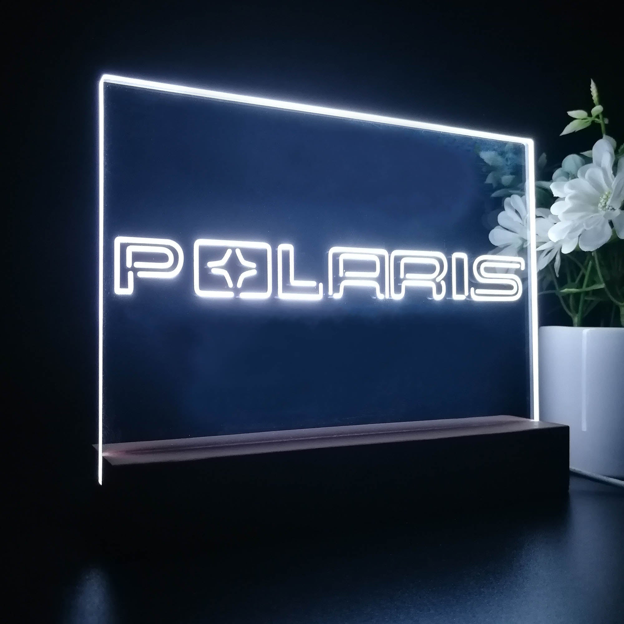 Polaris Snowmobile 3D LED Illusion Night Light