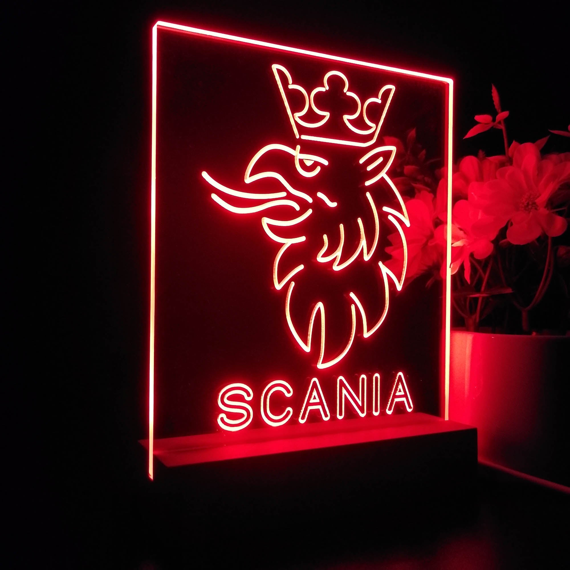 Scania Eagle Crown 3D LED Illusion Night Light