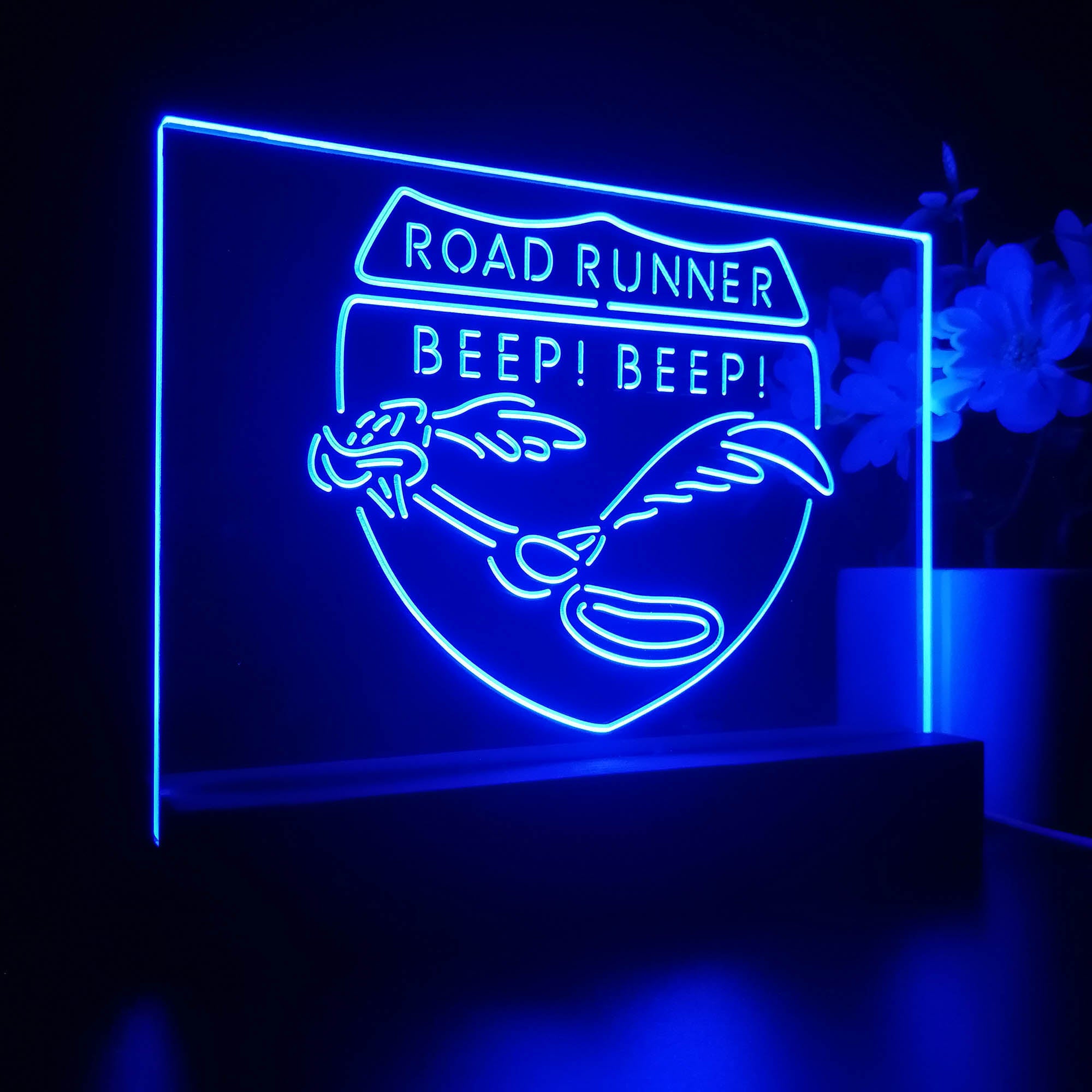 Road Runner Beep Beep 3D LED Illusion Night Light