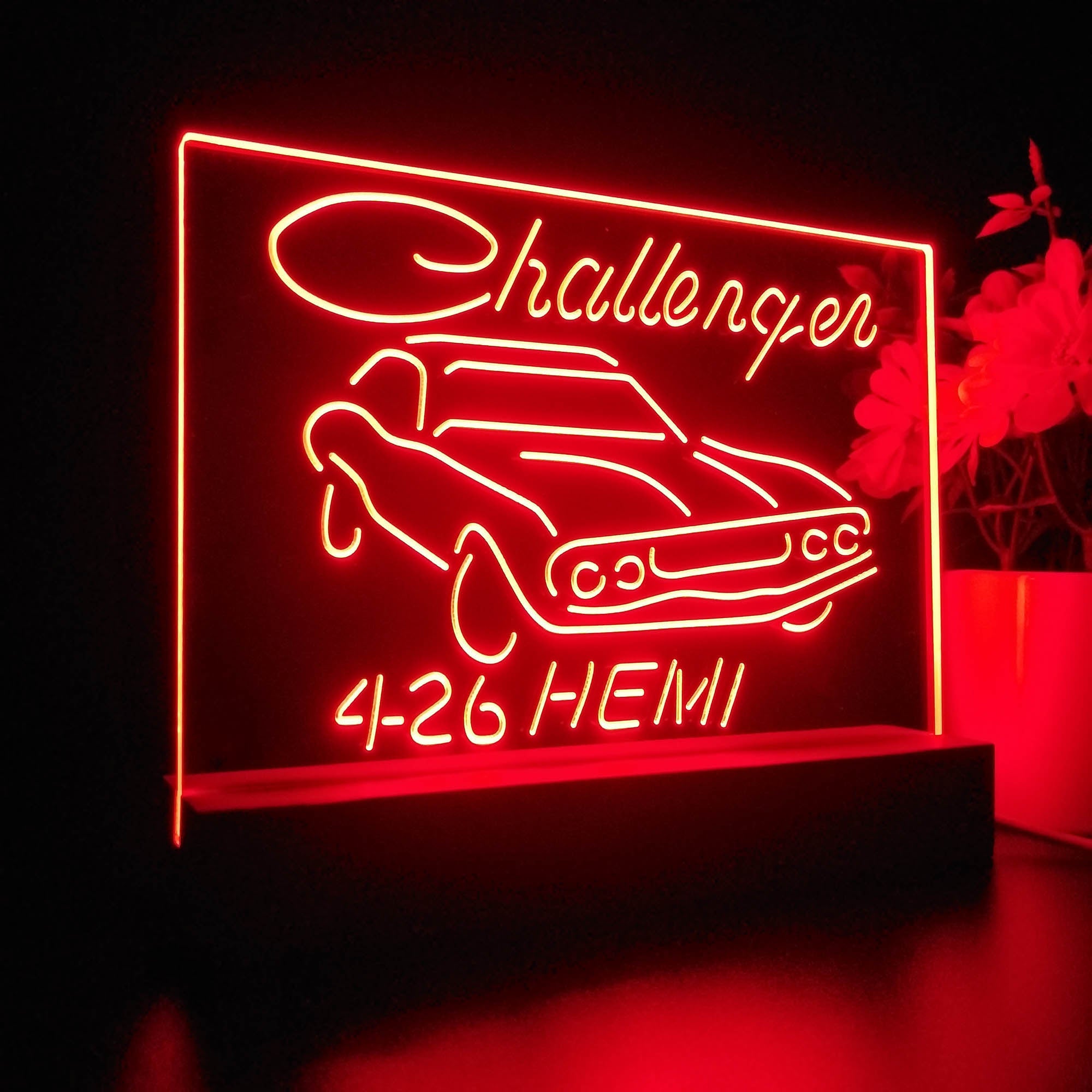 426 Hemi Challenger Dodge 3D LED Illusion Night Light