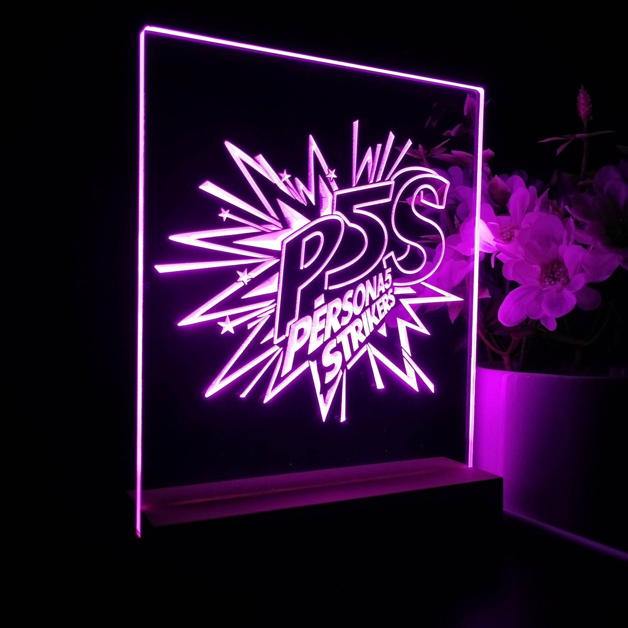 Persona 5 Strikers Anime Night Light 3D Illusion Lamp