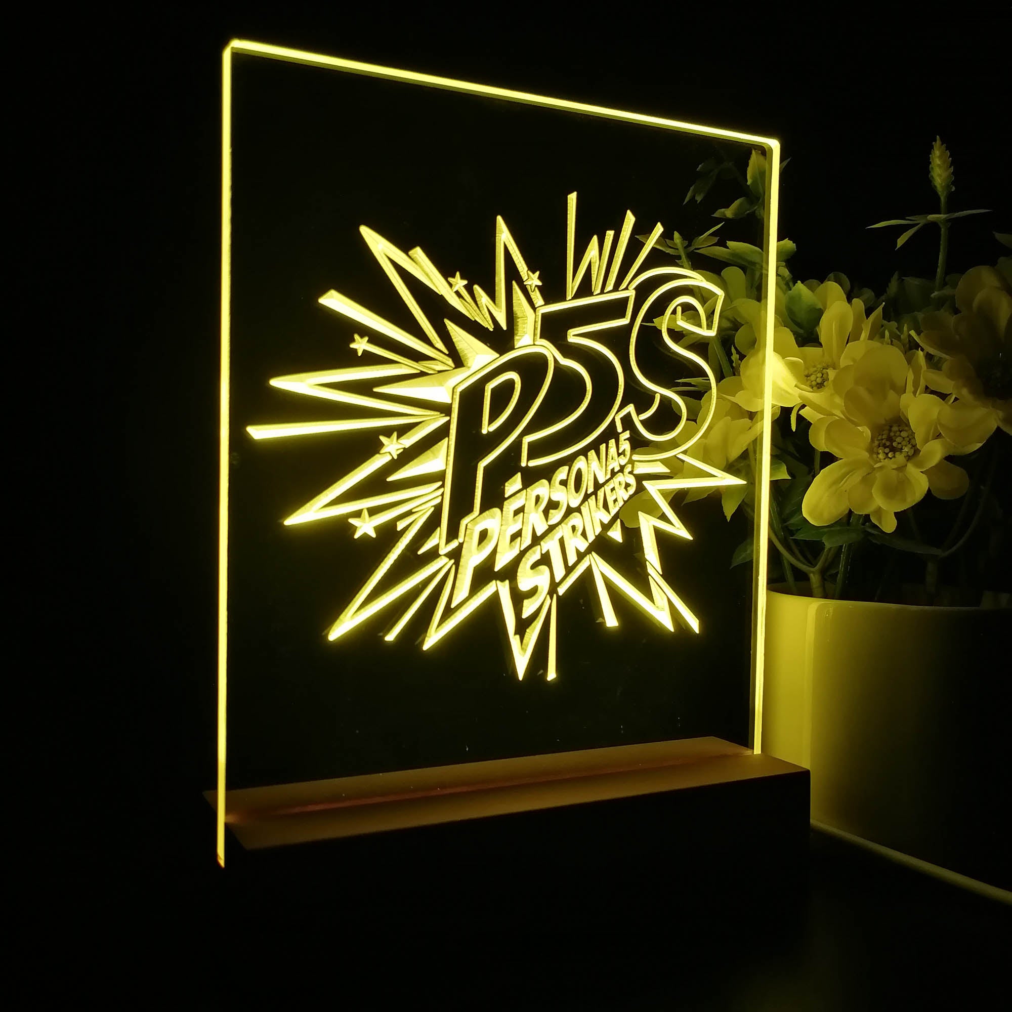 Persona 5 Strikers 3D Neon LED Night Light Sign Table Lamp