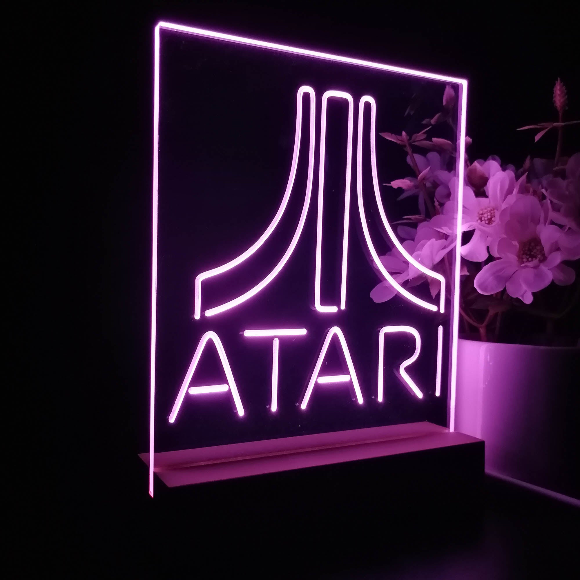 Atari Anime Night Light 3D Illusion Lamp