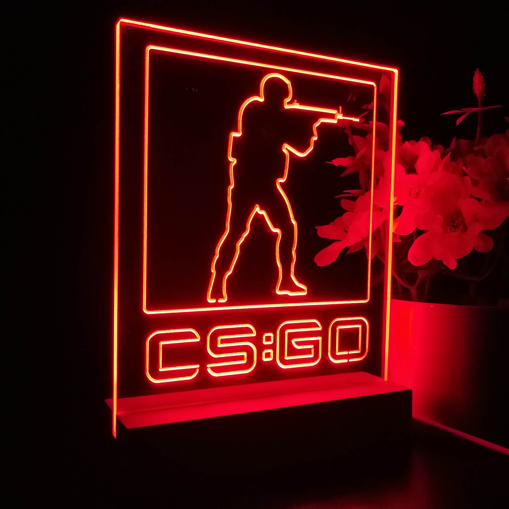 CS:GO 3D Neon LED Night Light Sign Table Lamp