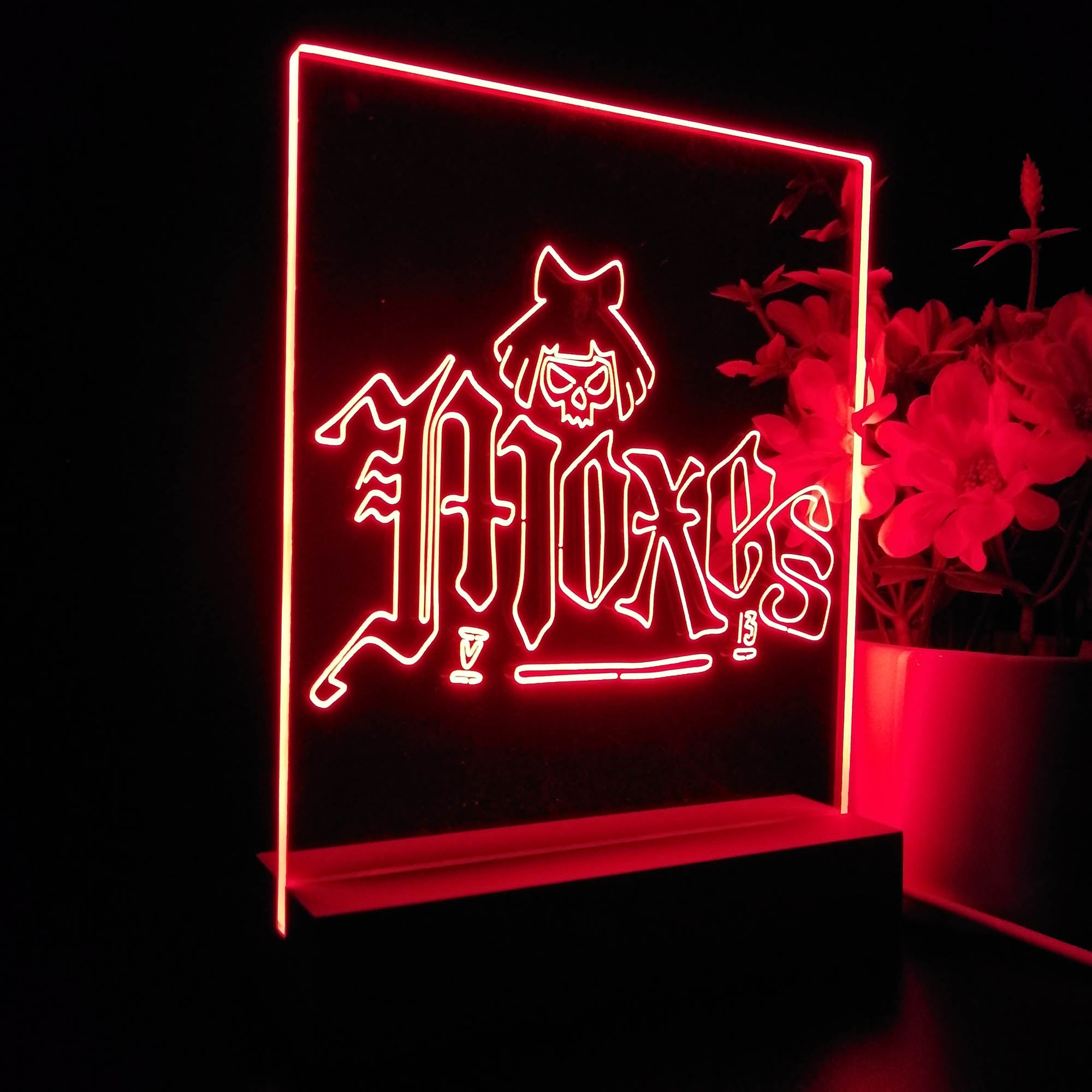 Cyberpunk 2077 Moxes 3D Neon LED Night Light Sign Table Lamp