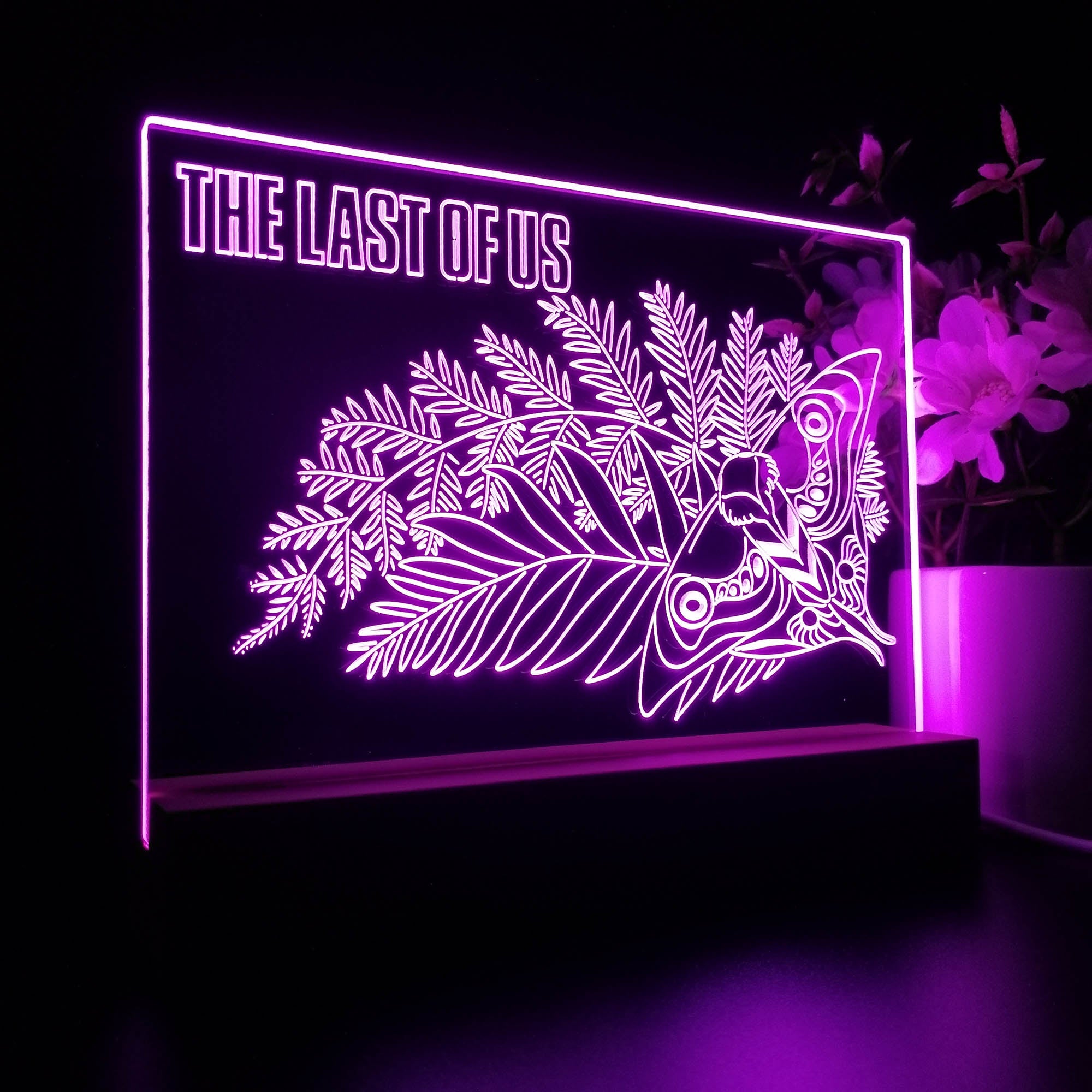 The Last of Us 2 3D Neon LED Night Light Sign