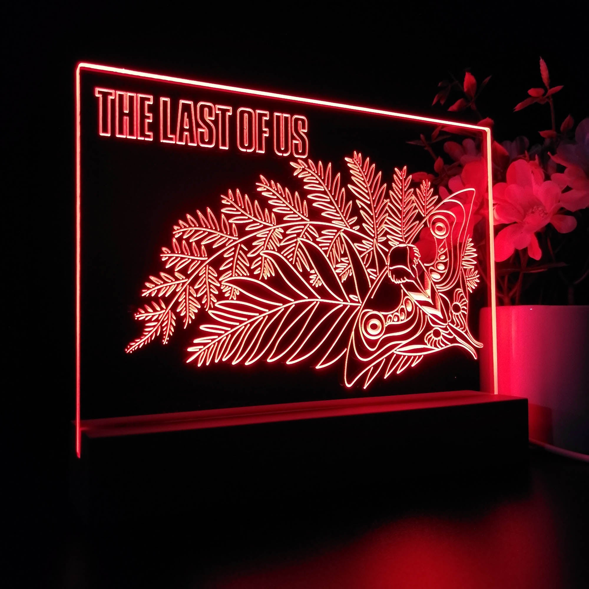 The Last of Us 2 3D Neon LED Night Light Sign