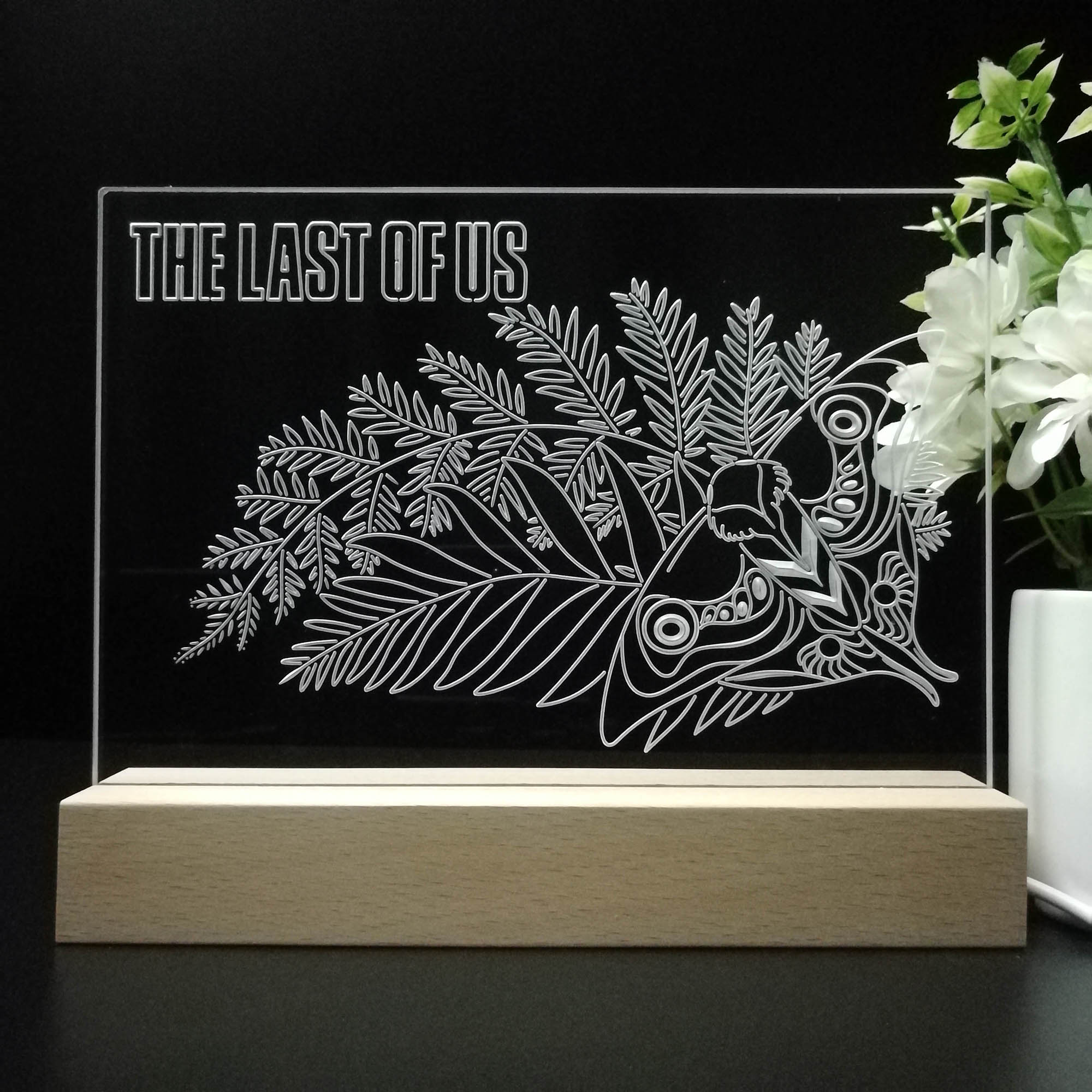 The Last of Us 2 3D Neon LED Night Light Sign