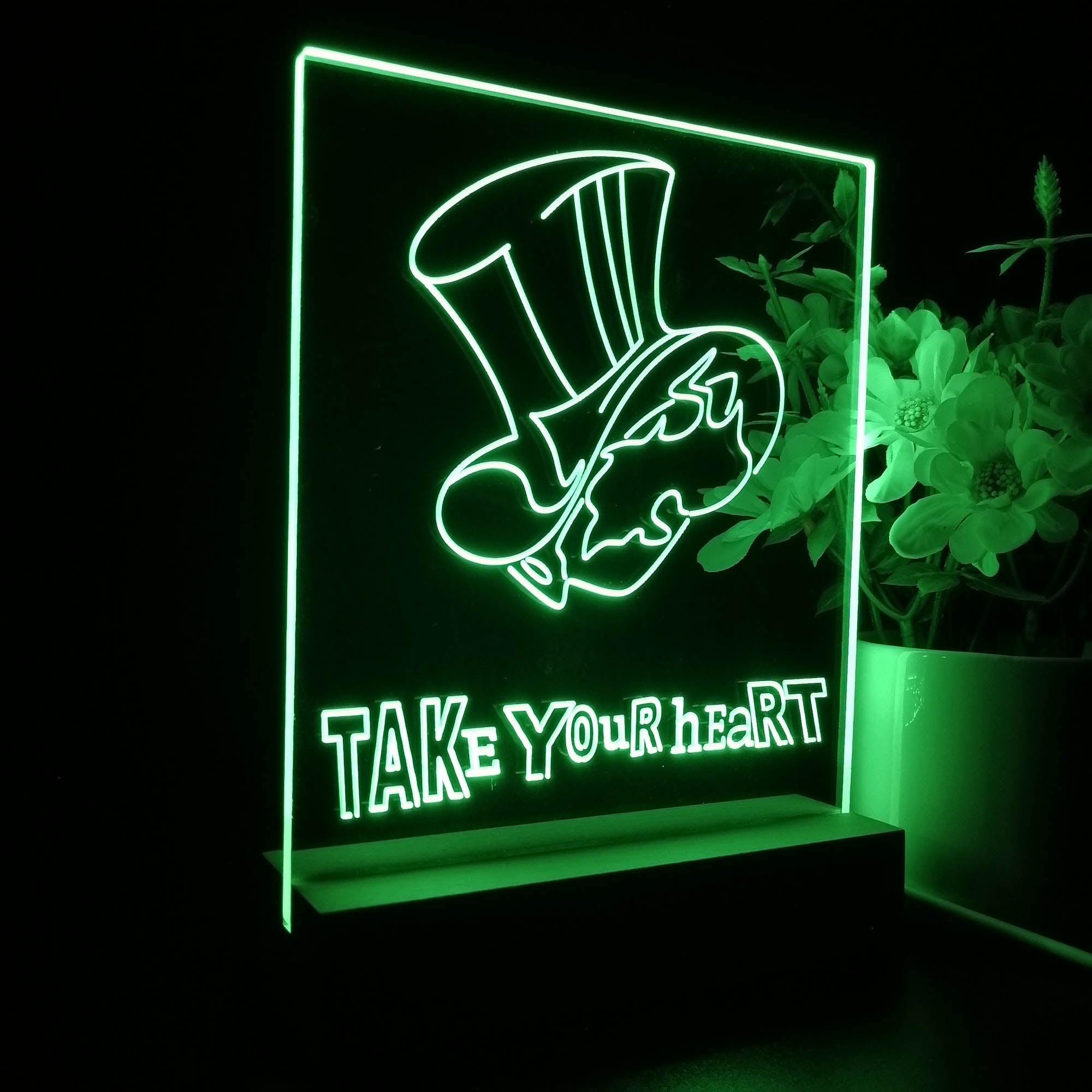 Persona 5 Joker 3D Neon LED Night Light Sign Table Lamp