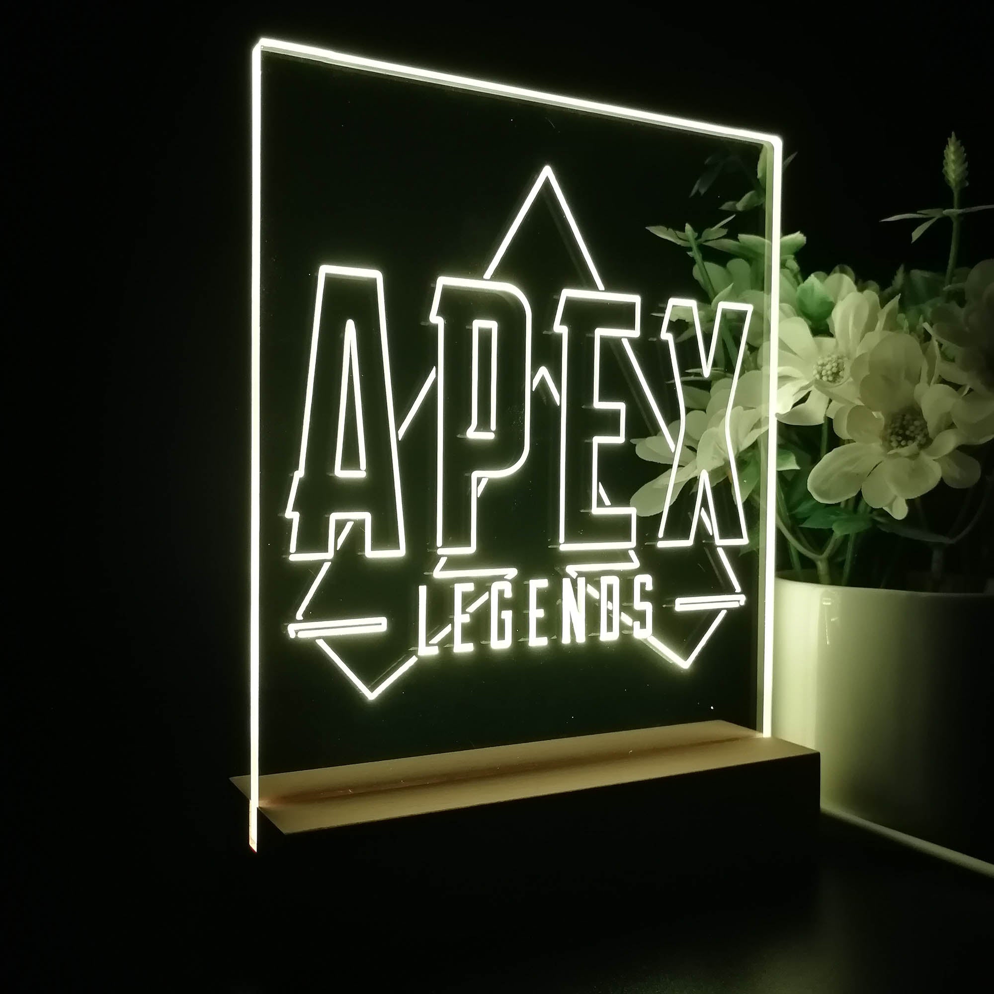Apex Legends 3D LED Optical Illusion Sleep Night Light Table Lamp