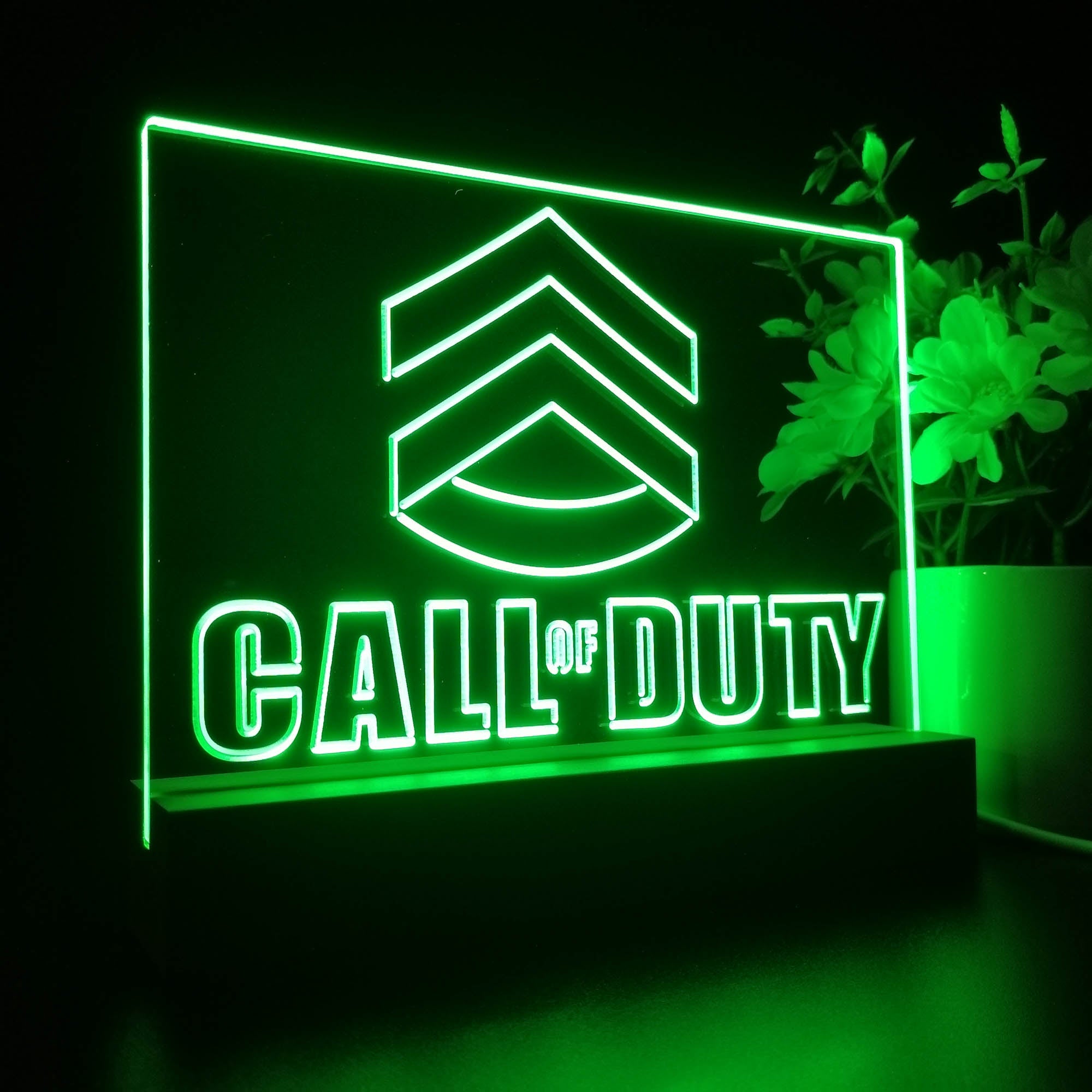 Call Of Duty Elite 3D Neon LED Night Light Sign