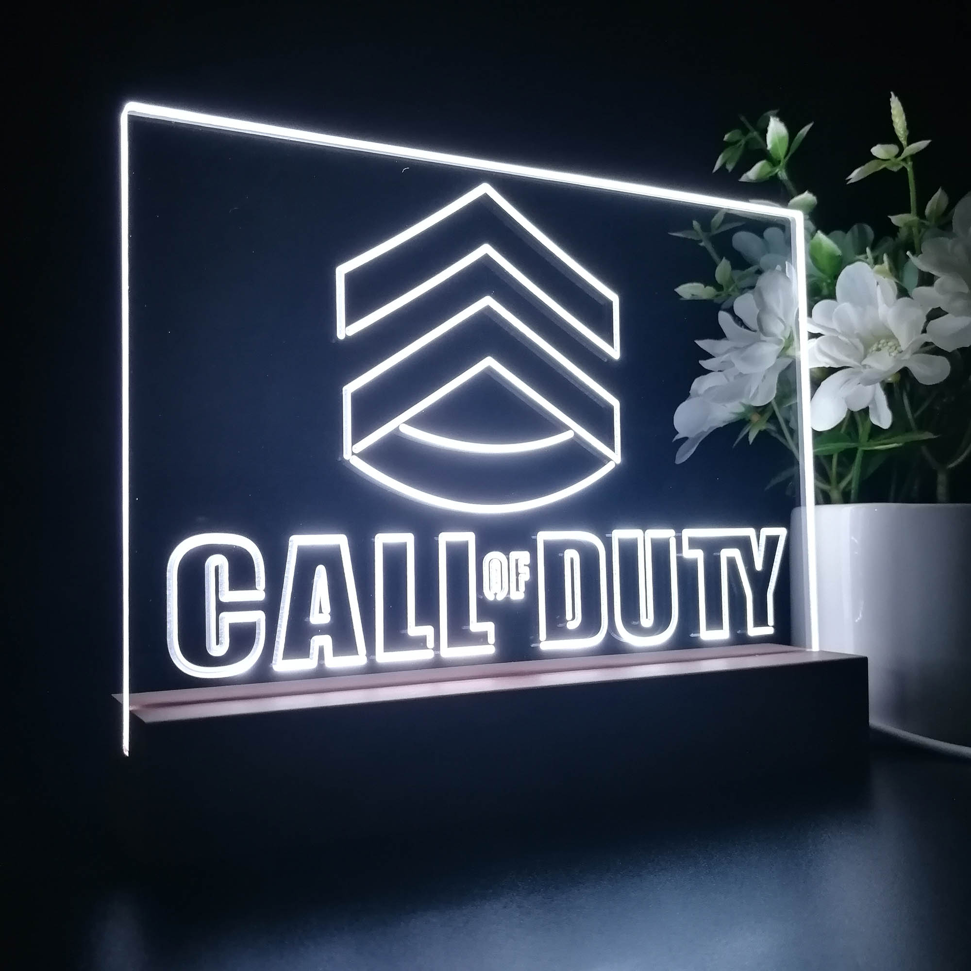 Call Of Duty Elite 3D LED Optical Illusion Sleep Night Light