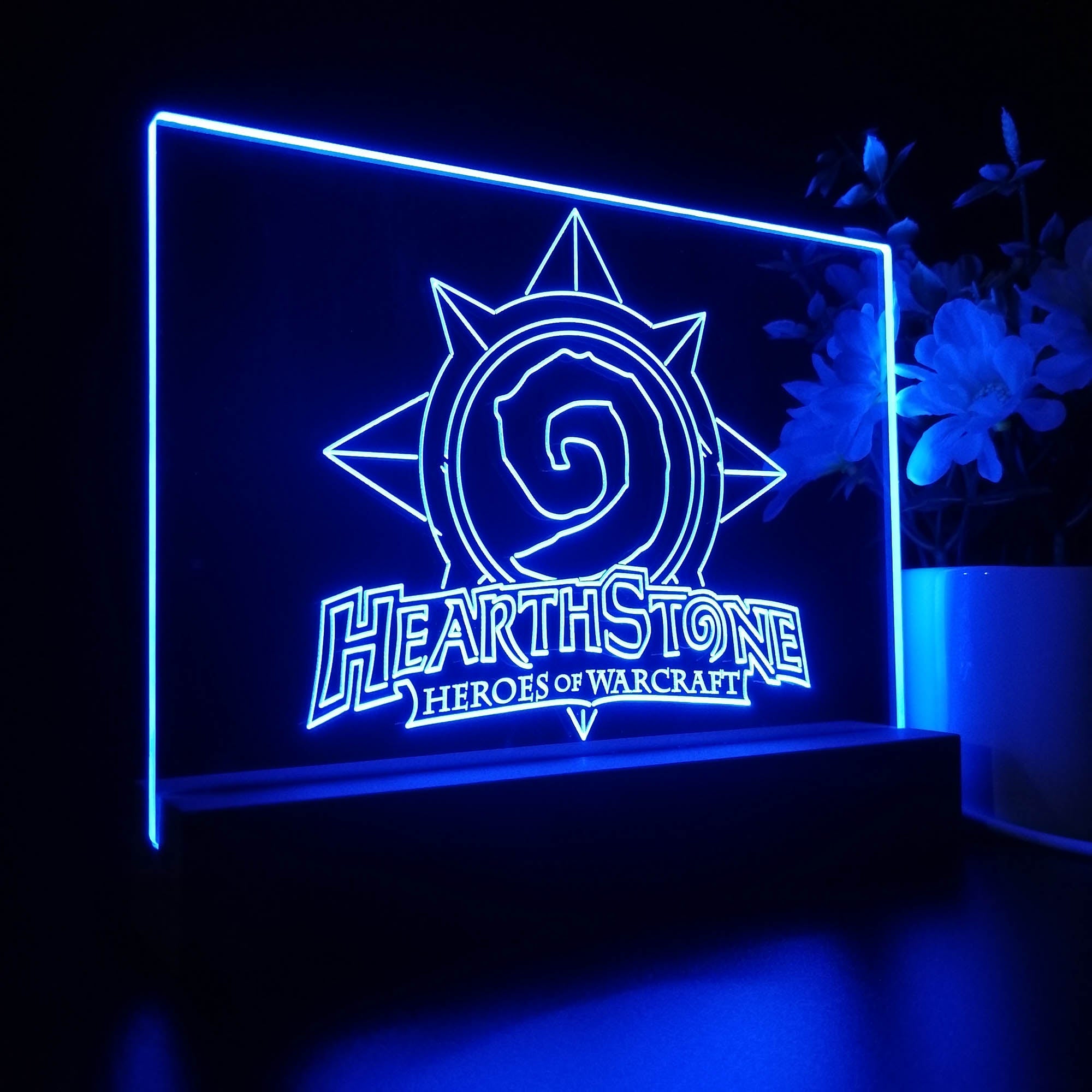 Hearthstone 3D Neon LED Night Light Sign