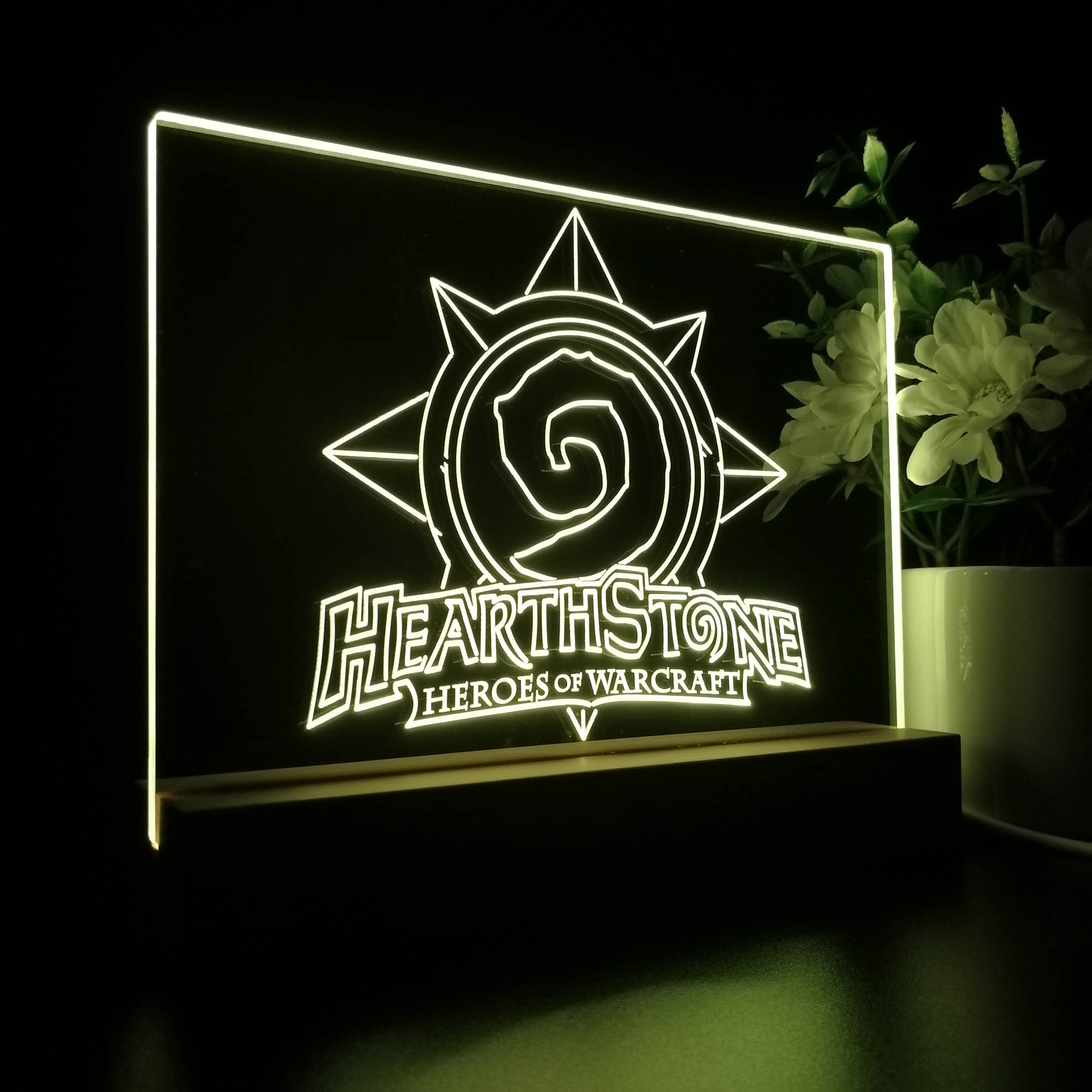 Hearthstone 3D Neon LED Night Light Sign