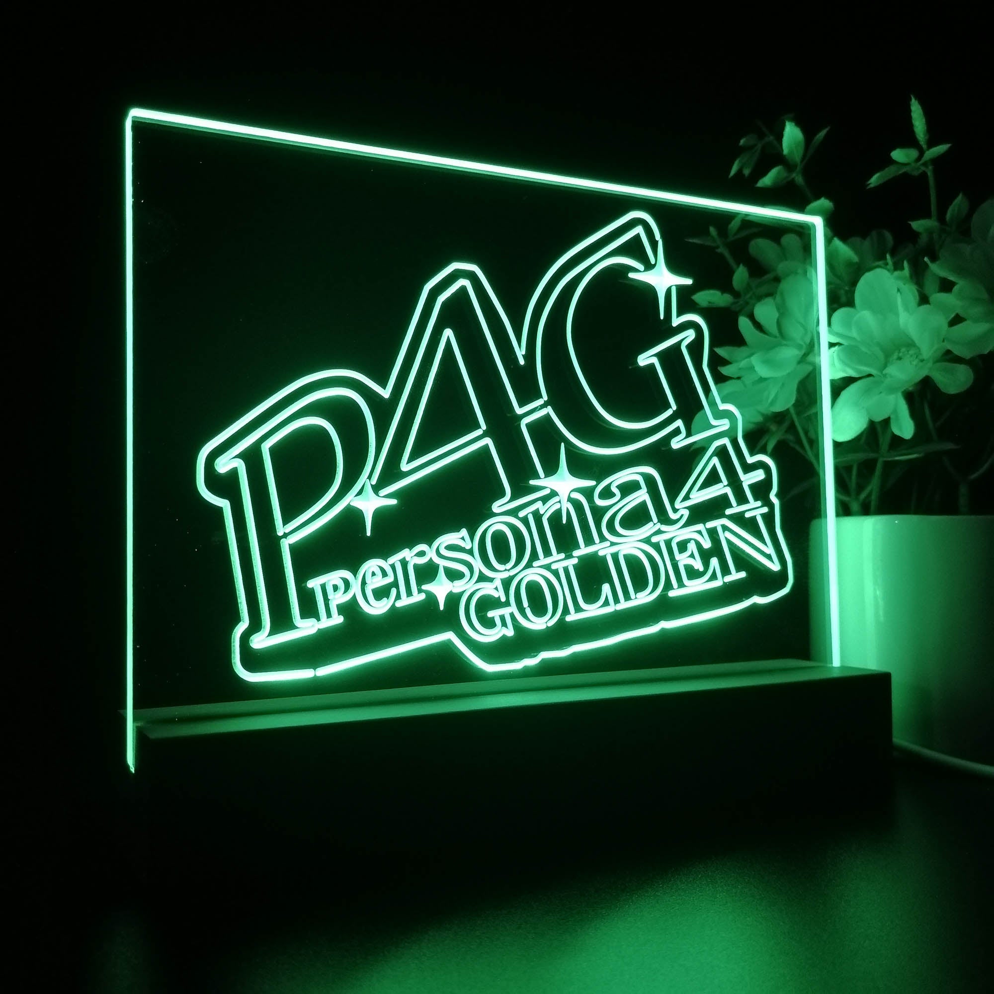 Persona 4 3D Neon LED Night Light Sign