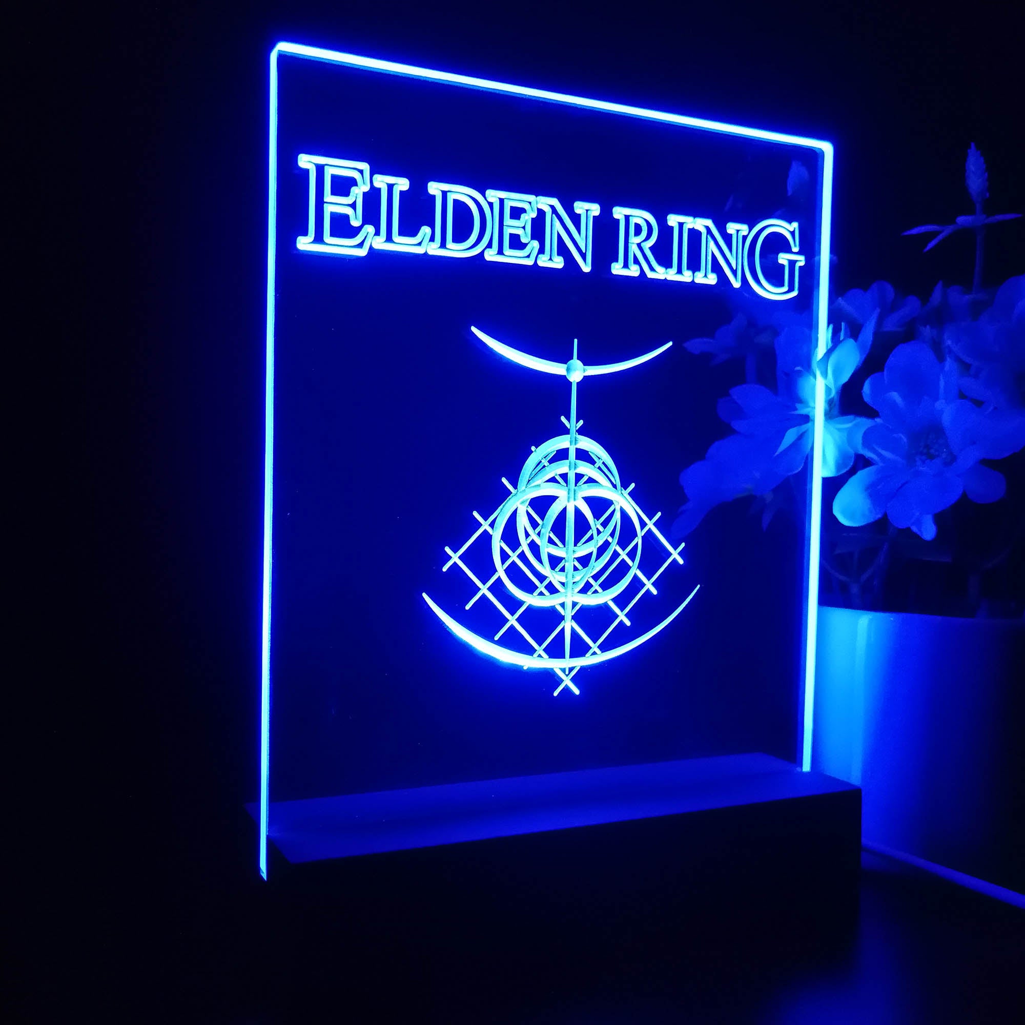 Elden Ring 3D Neon LED Night Light Sign Table Lamp