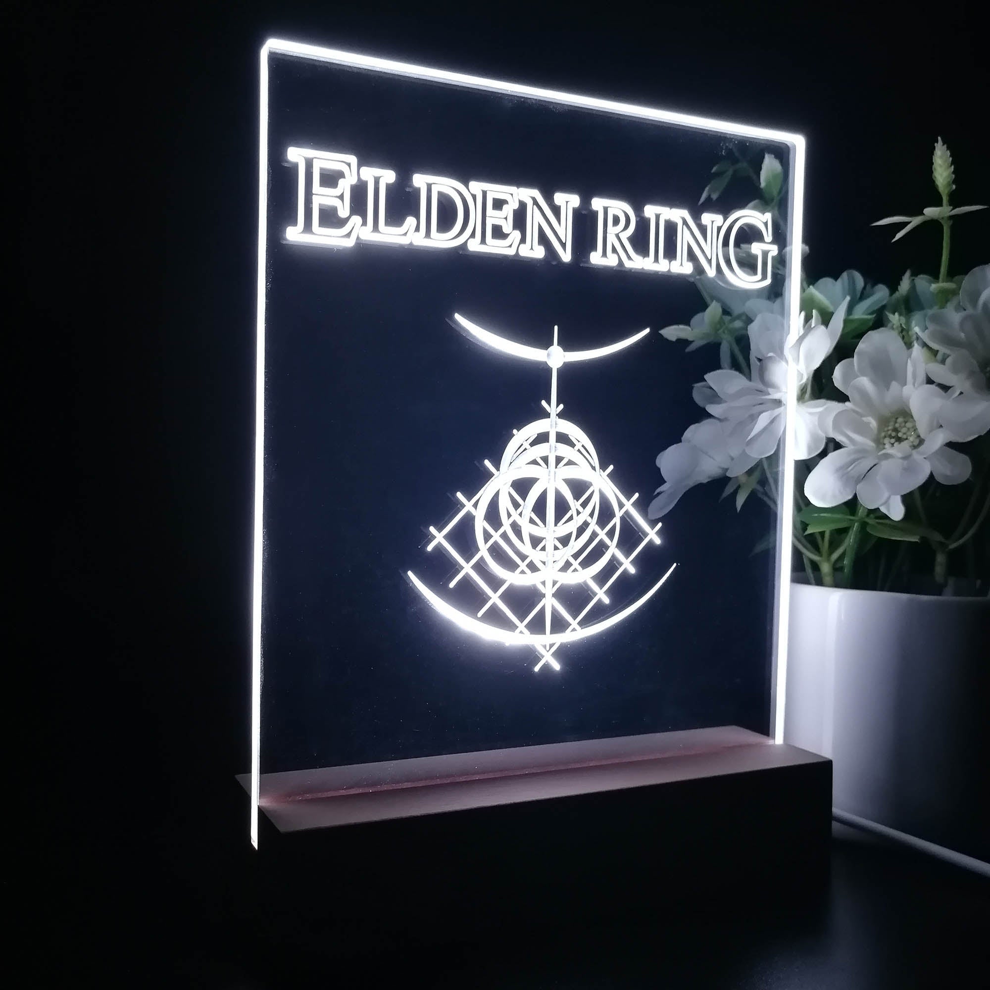 Elden Ring 3D Neon LED Night Light Sign Table Lamp