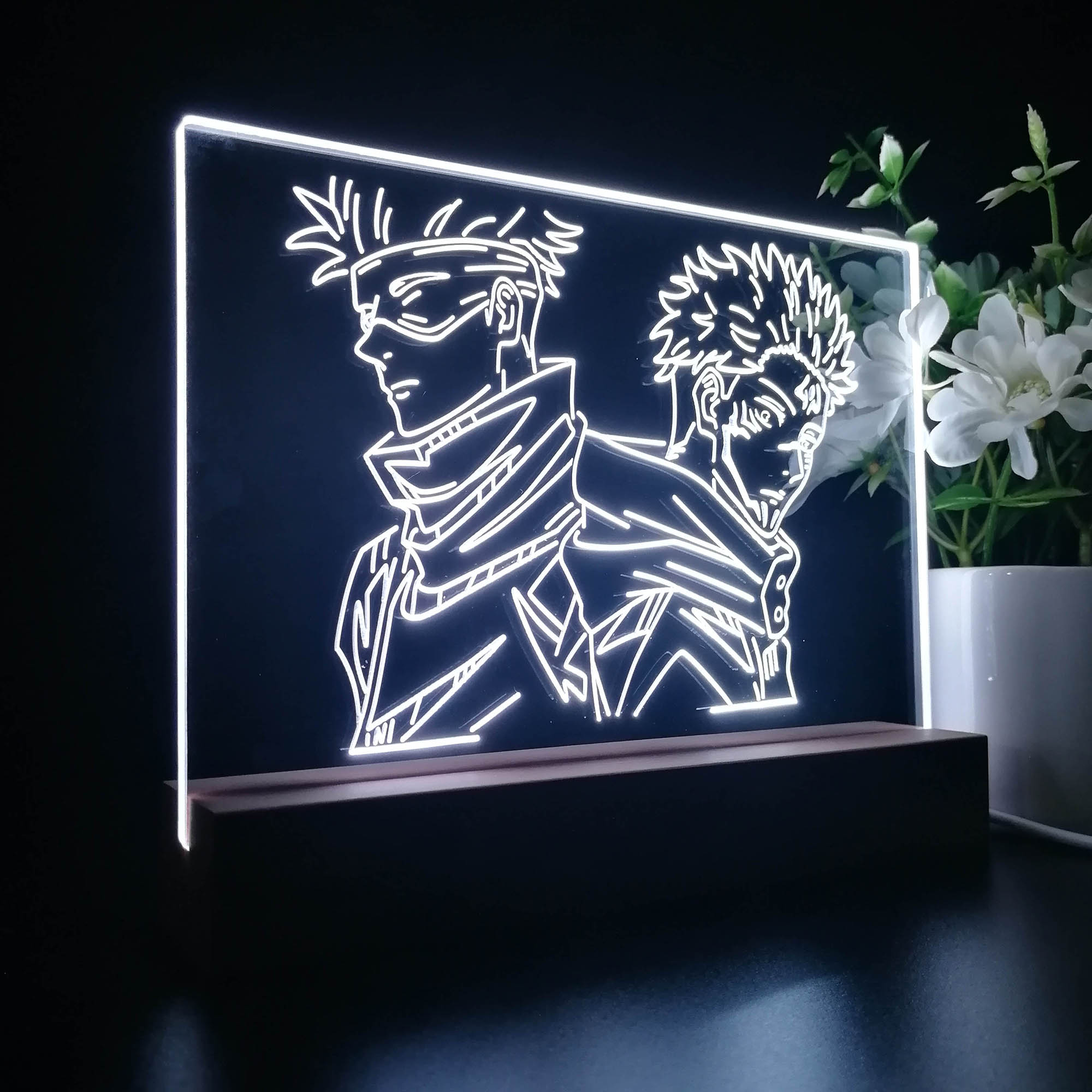 Jujutsu Kaisen 3D LED Optical Illusion Sleep Night Light