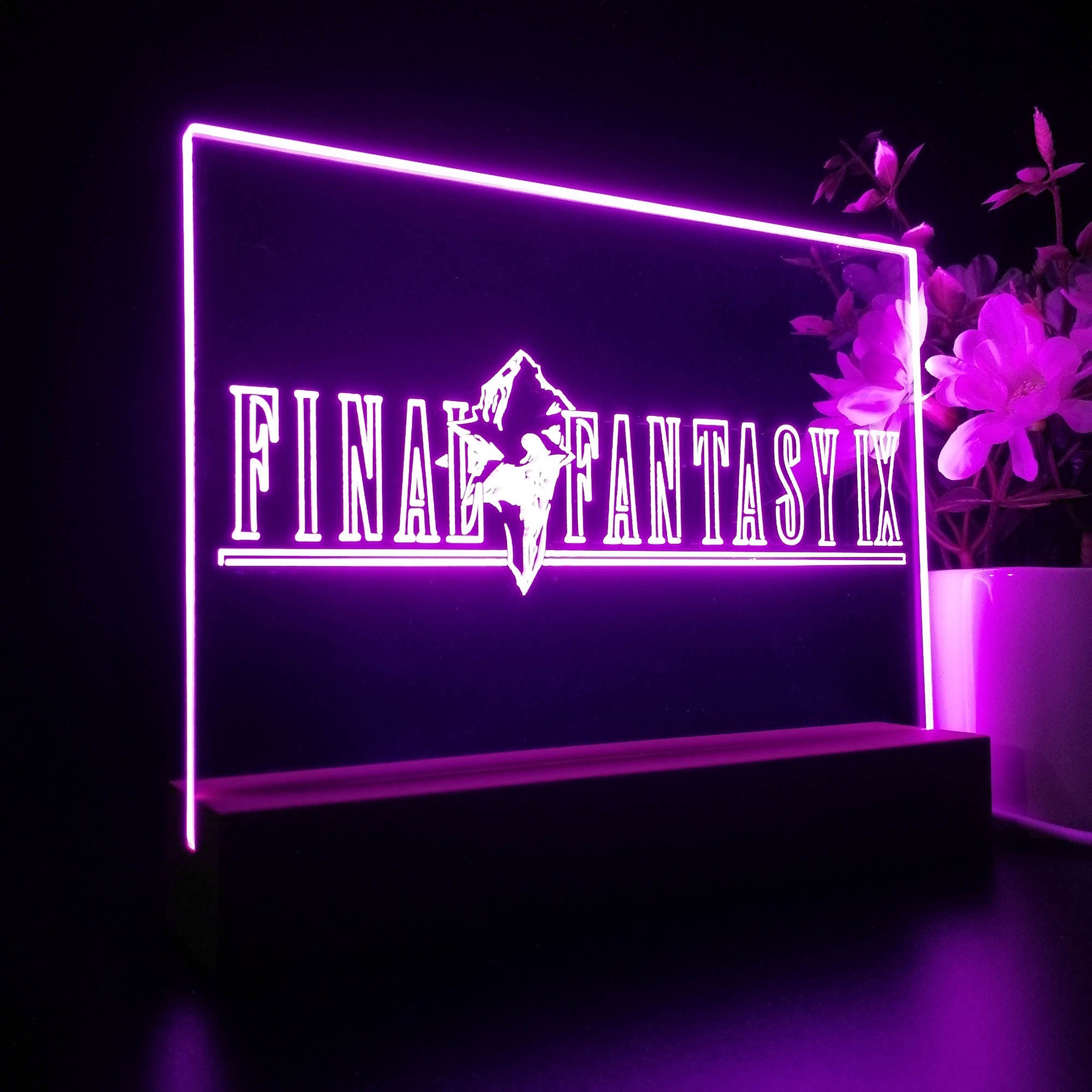 Final Fantasy IX 3D Neon LED Night Light Sign