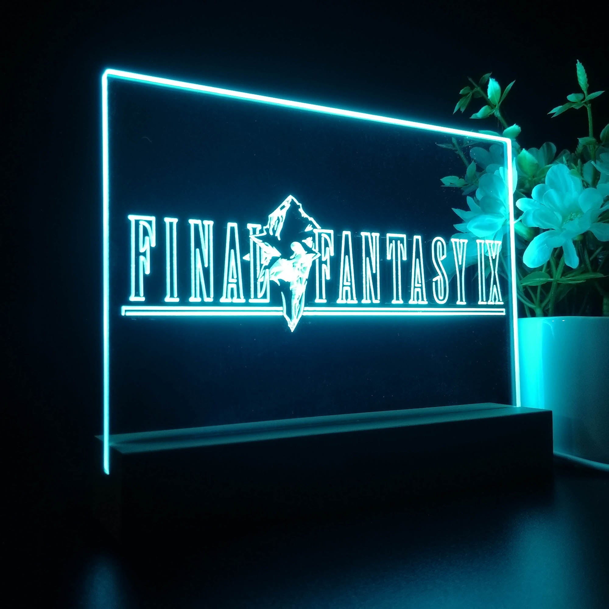 Final Fantasy IX 3D Neon LED Night Light Sign