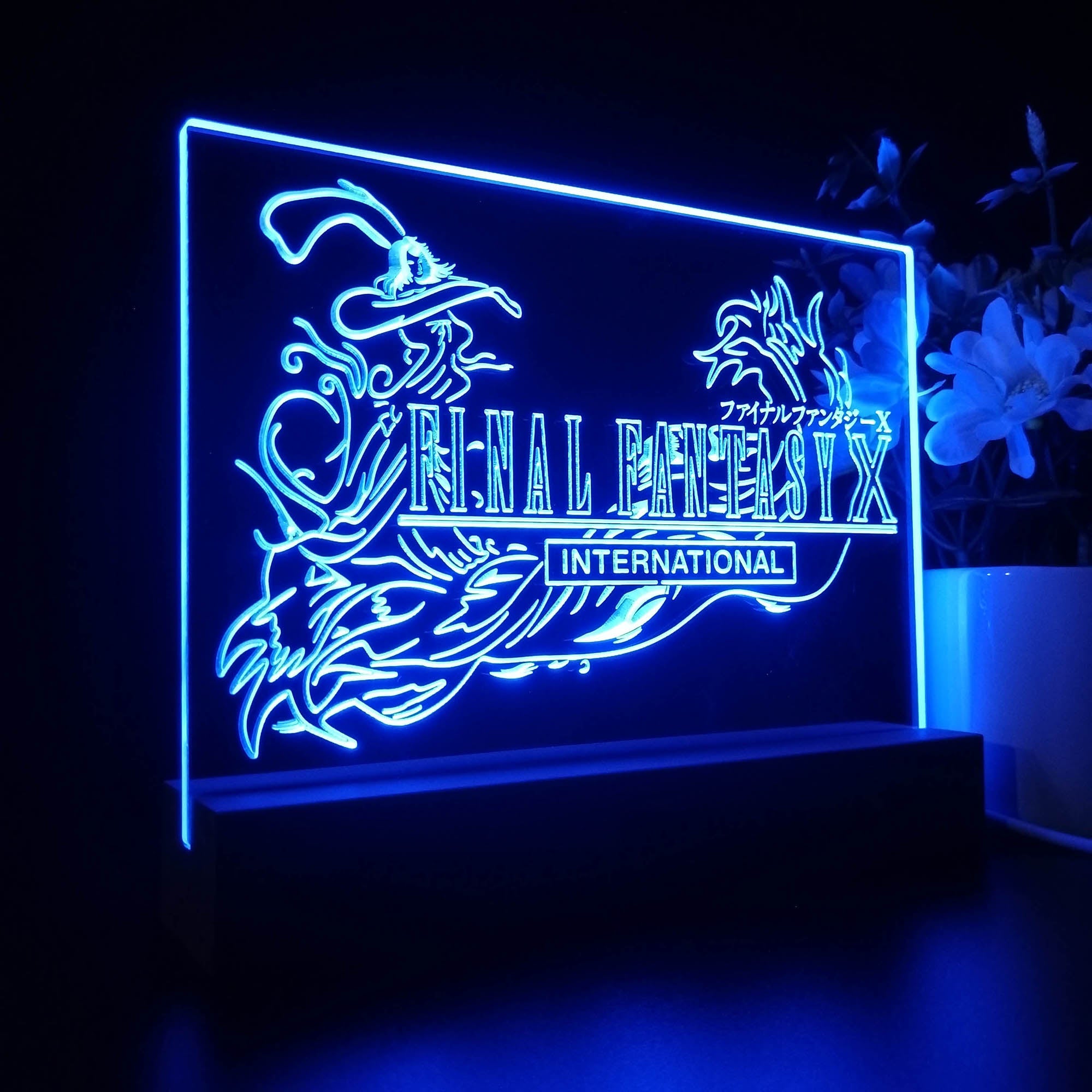 Final Fantasy X 3D LED Optical Illusion Sleep Night Light