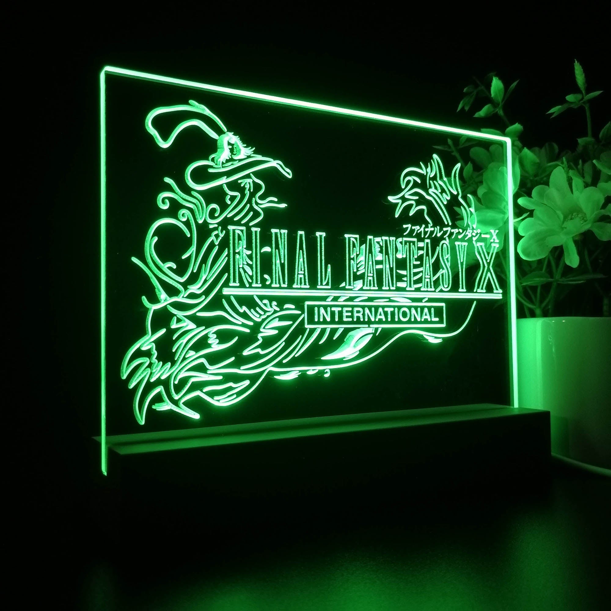 Final Fantasy X 3D LED Optical Illusion Sleep Night Light